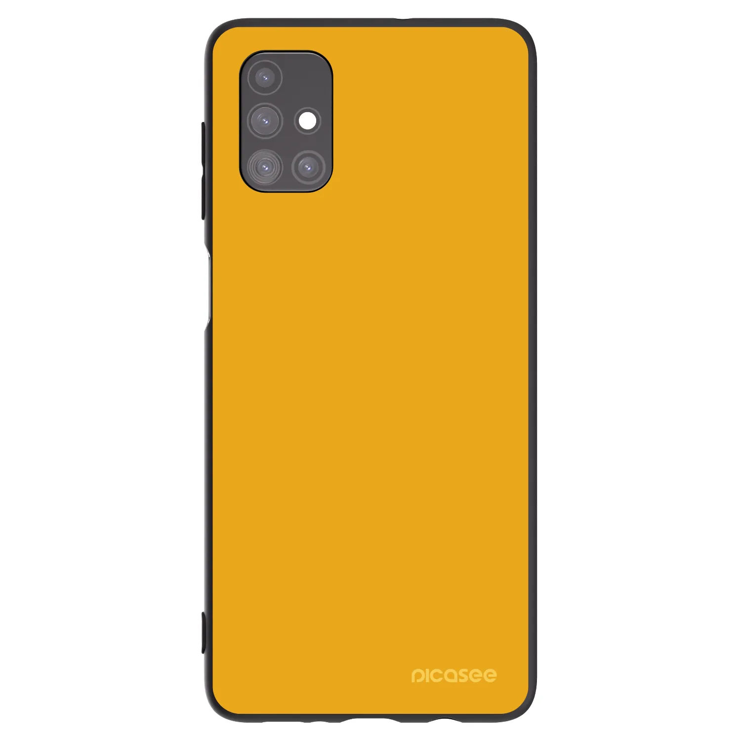 Picasee silikonowe czarne etui na Samsung Galaxy M51 M515F - Sun