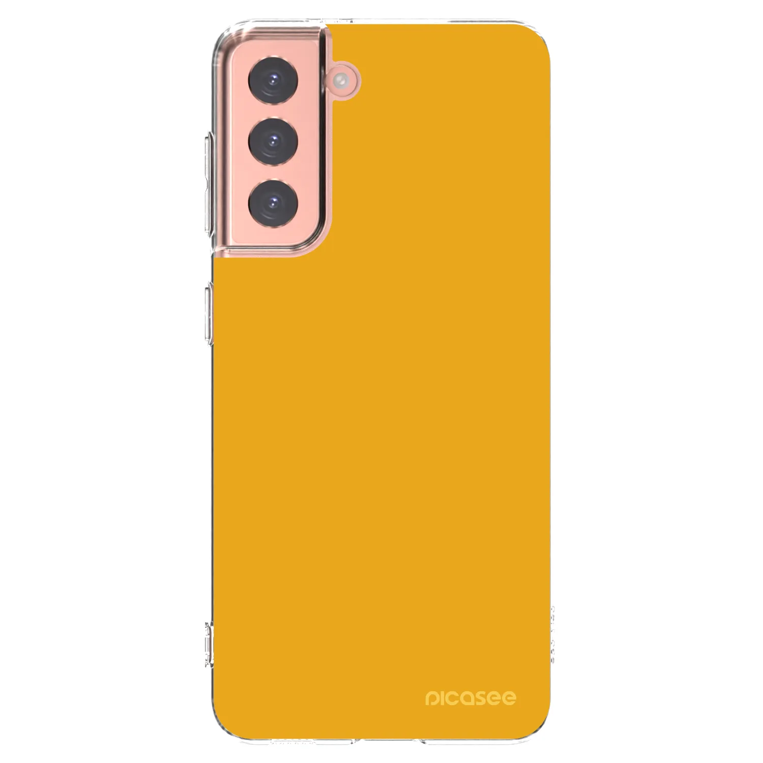 Picasee silikonowe przeźroczyste etui na Samsung Galaxy S21 5G G991B - Sun