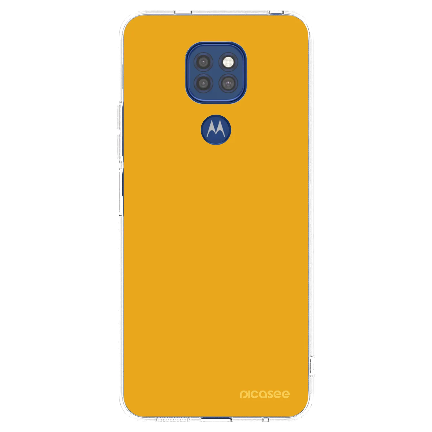 Picasee silikonowe przeźroczyste etui na Motorola Moto G9 Play - Sun