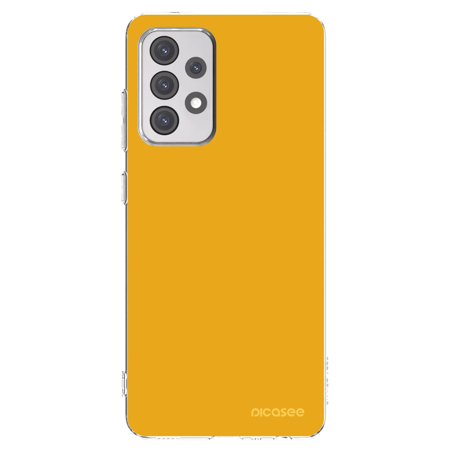 Picasee silikonowe przeźroczyste etui na Samsung Galaxy A52 5G A525F - Sun