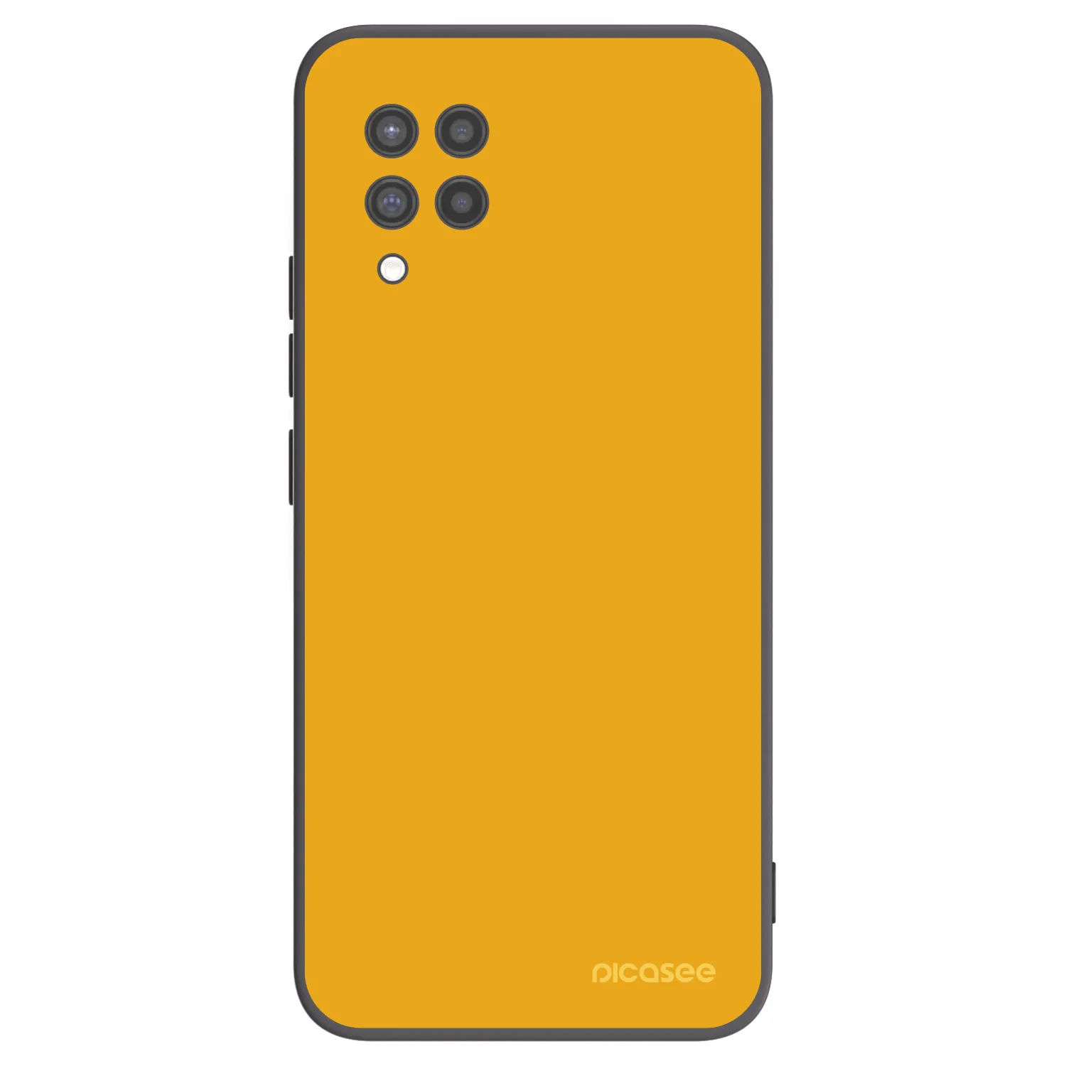 Picasee silikonowe czarne etui na Samsung Galaxy A42 A426B - Sun