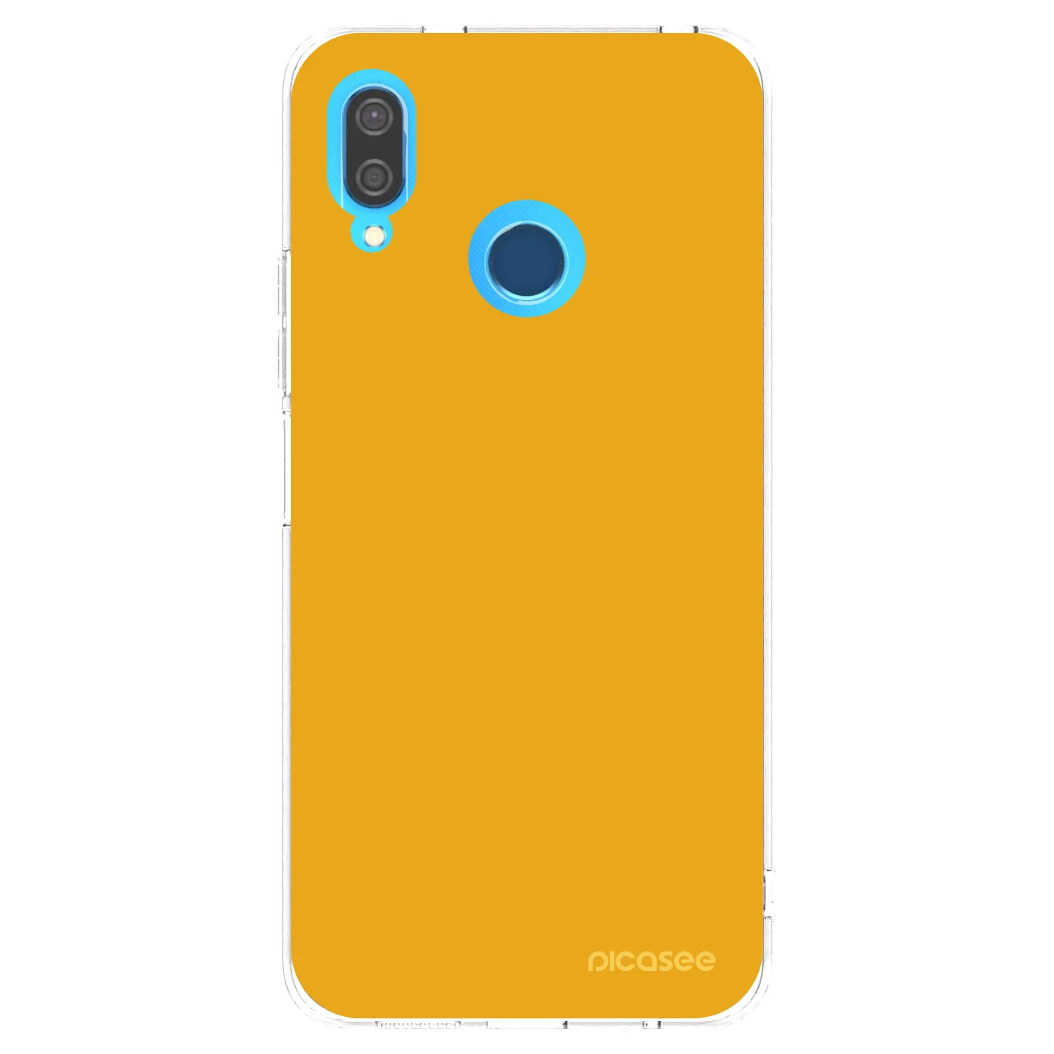 Picasee silikonowe przeźroczyste etui na Huawei P20 Lite - Sun