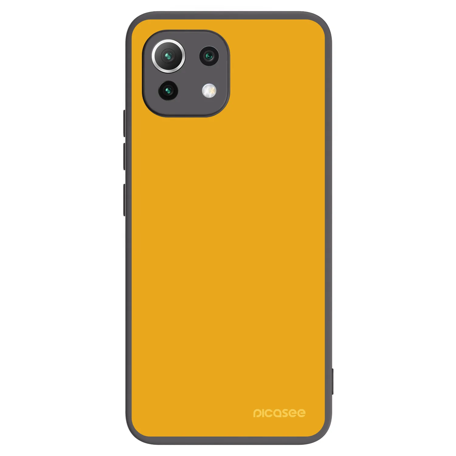 Picasee silikonowe czarne etui na Xiaomi Mi 11 Lite - Sun