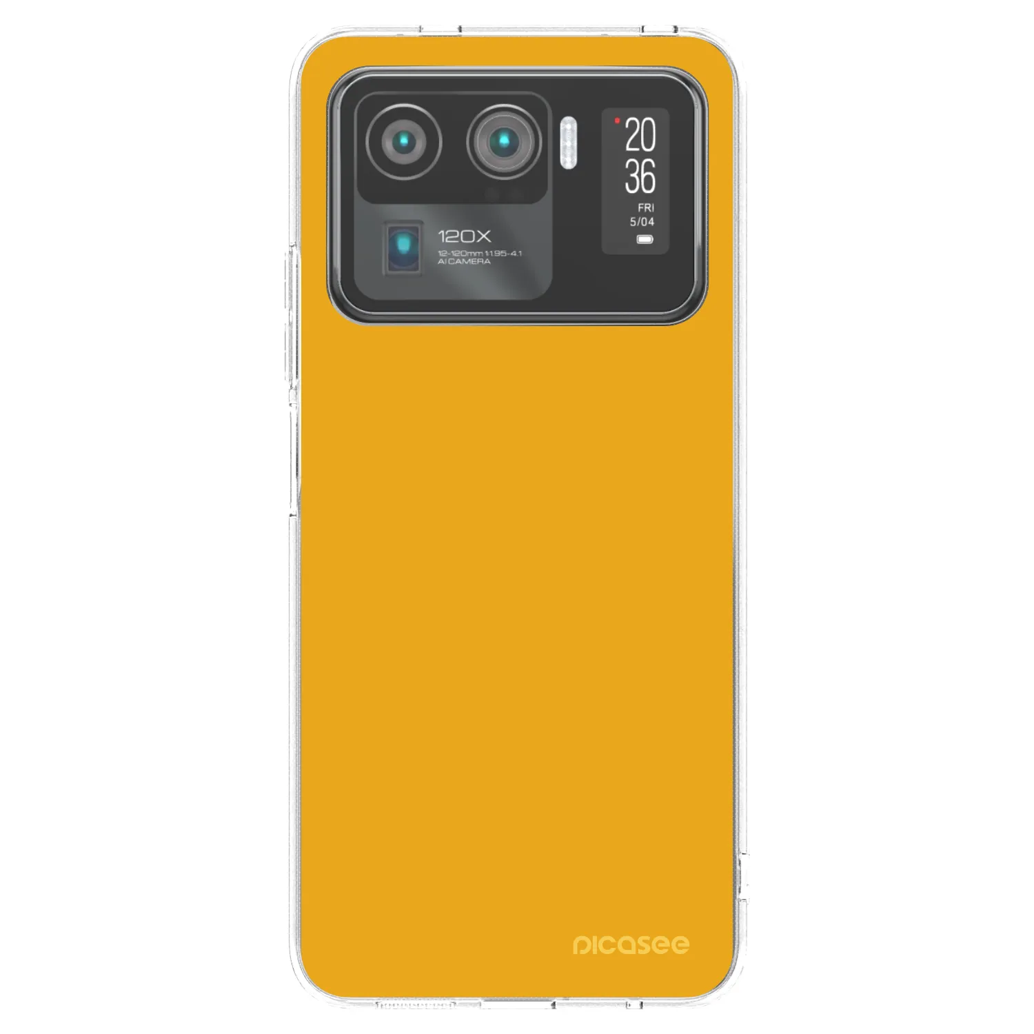 Picasee silikonowe przeźroczyste etui na Xiaomi Mi 11 Ultra - Sun
