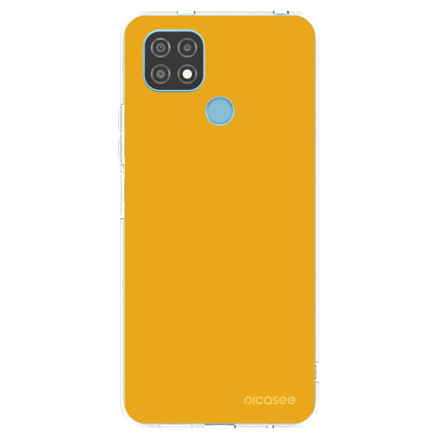 Picasee silikonowe przeźroczyste etui na Realme C21 - Sun