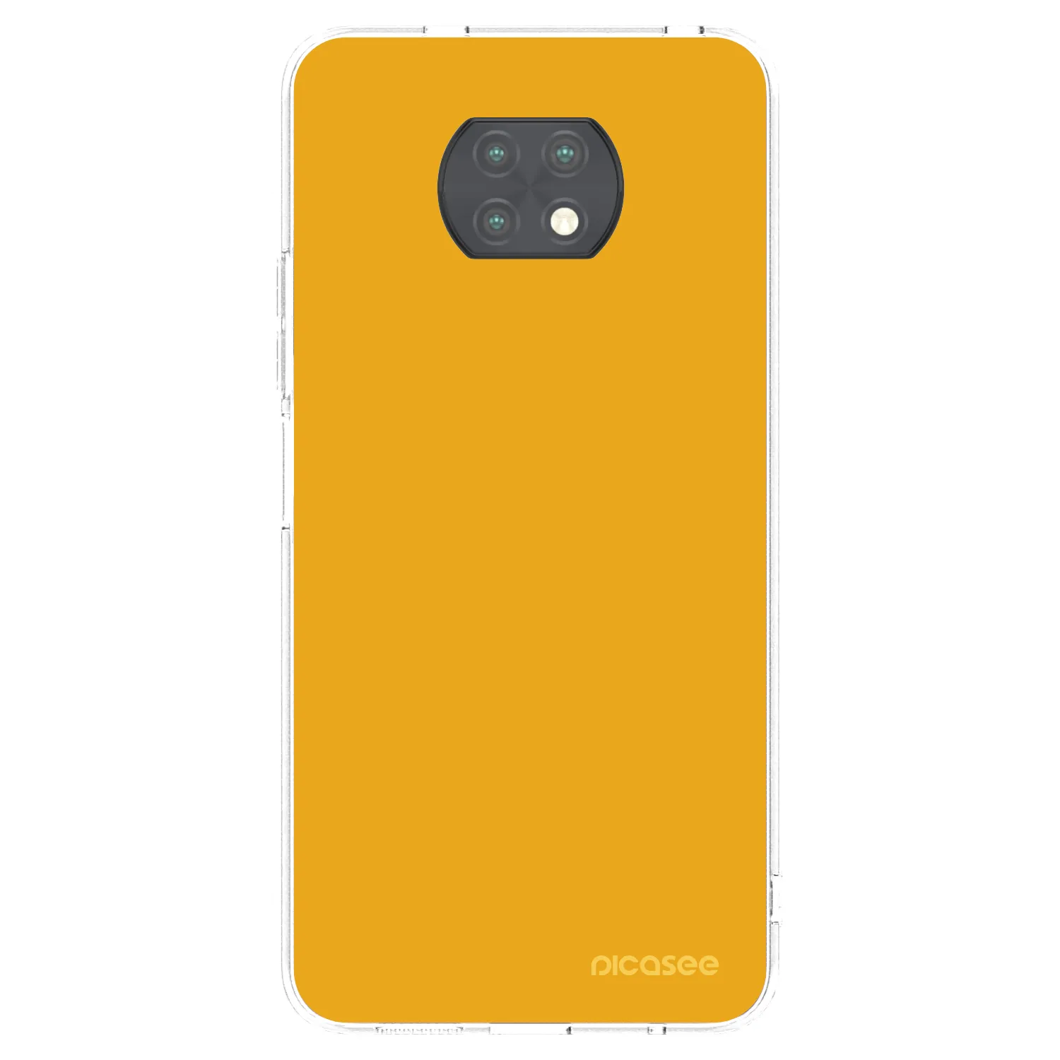 Picasee silikonowe przeźroczyste etui na Xiaomi Redmi Note 9T - Sun