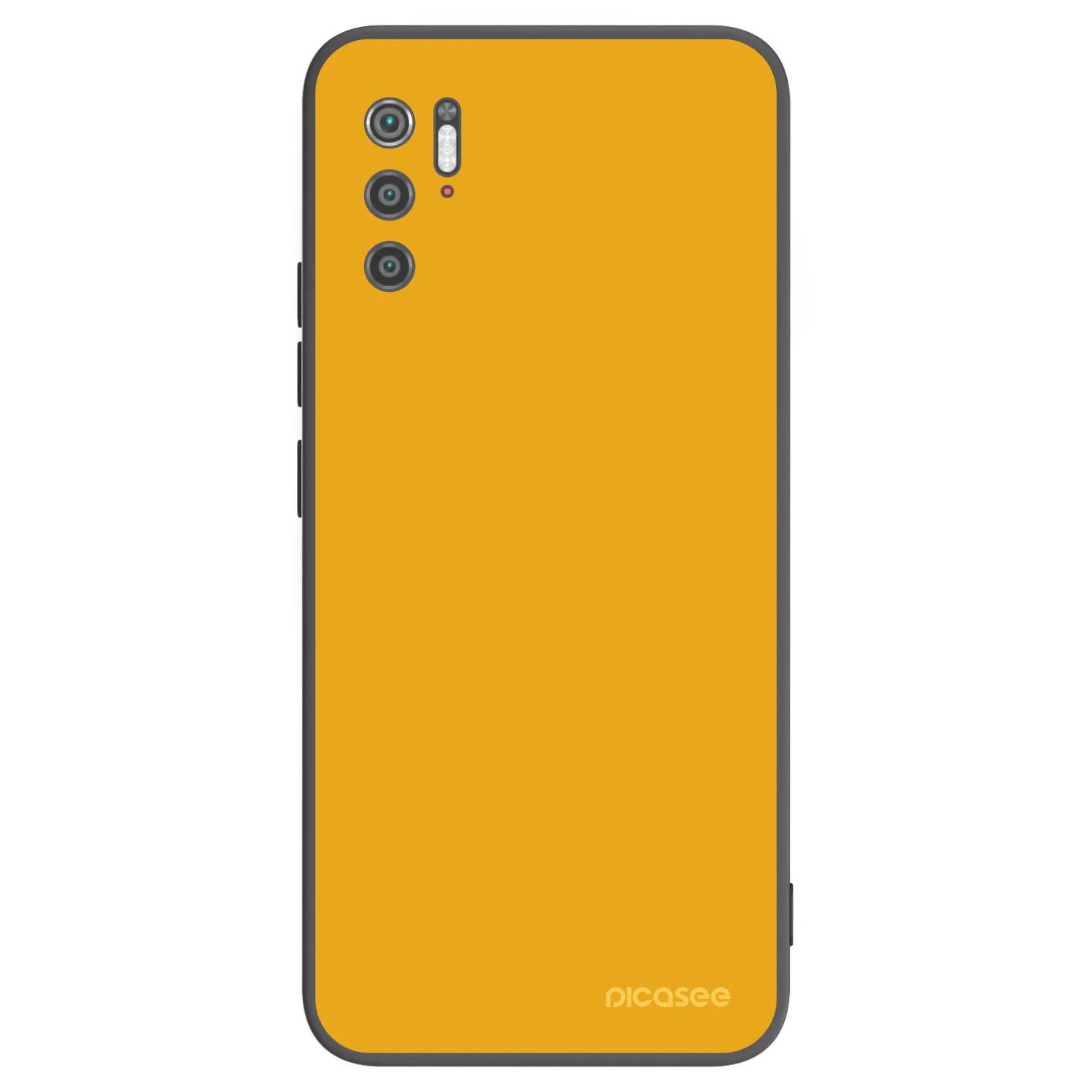 Picasee silikonowe czarne etui na Xiaomi Poco M3 Pro 5G - Sun