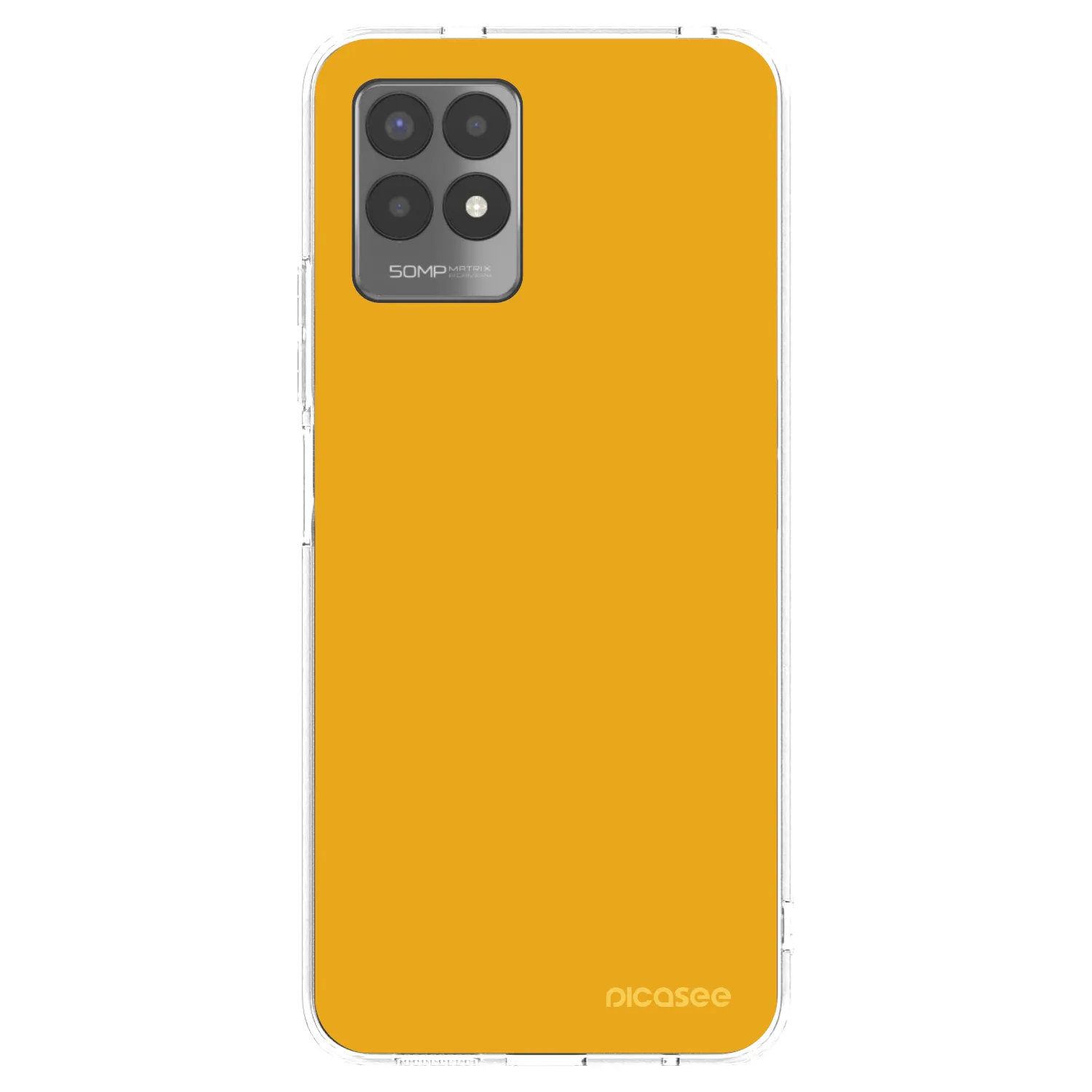 Picasee silikonowe przeźroczyste etui na Realme 8i - Sun