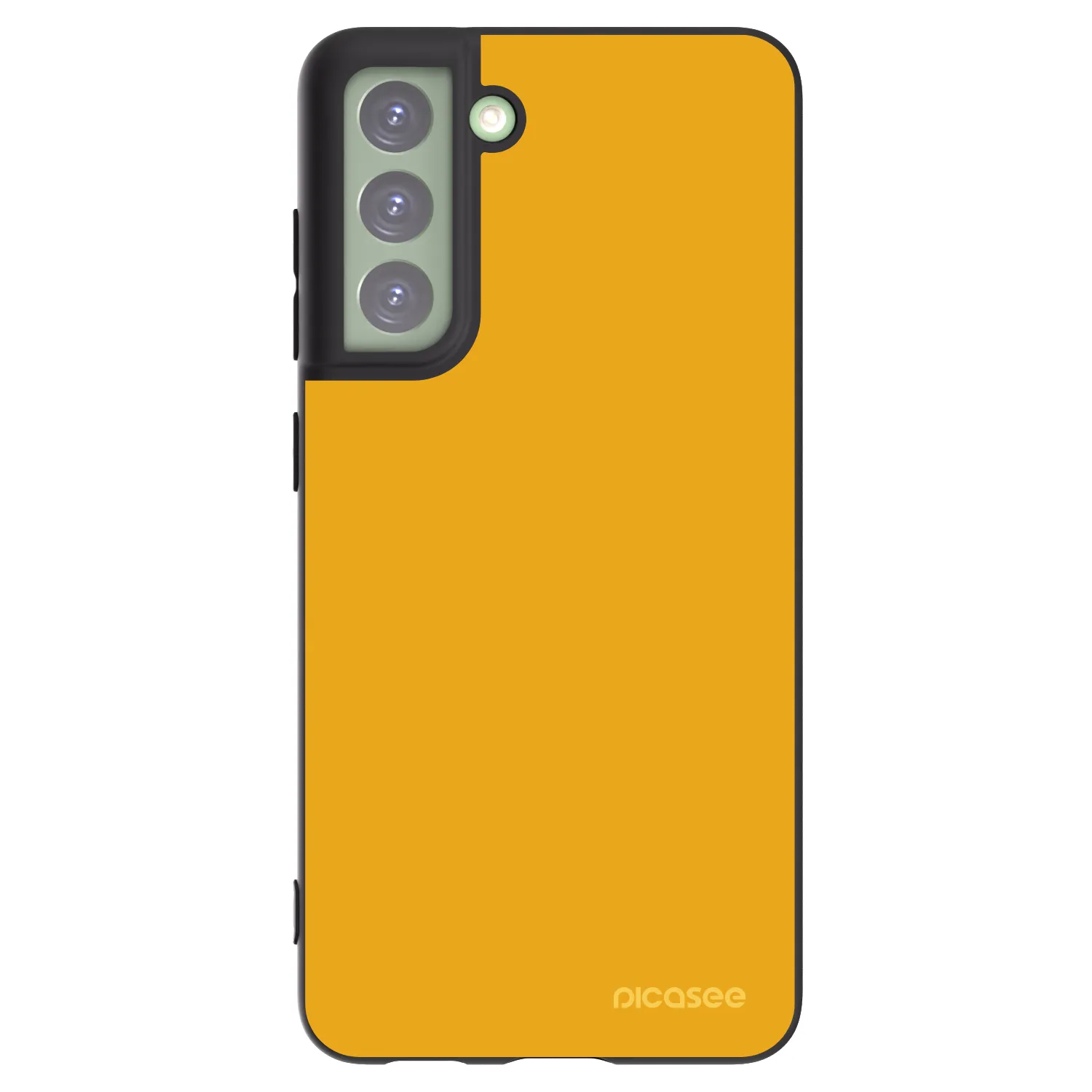 Picasee silikonowe czarne etui na Samsung Galaxy S21 FE 5G - Sun