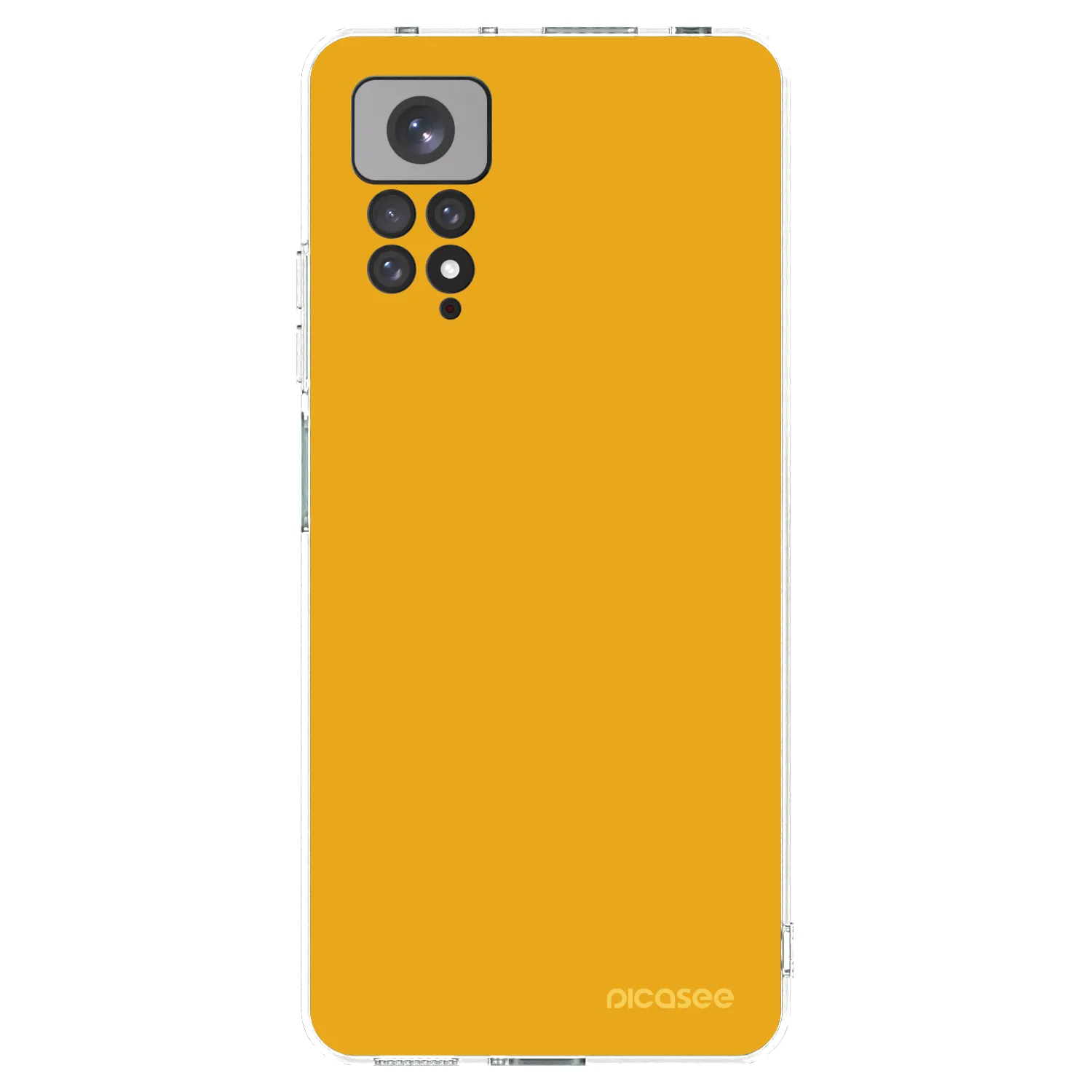 Picasee silikonowe przeźroczyste etui na Xiaomi Redmi Note 11S 4G - Sun