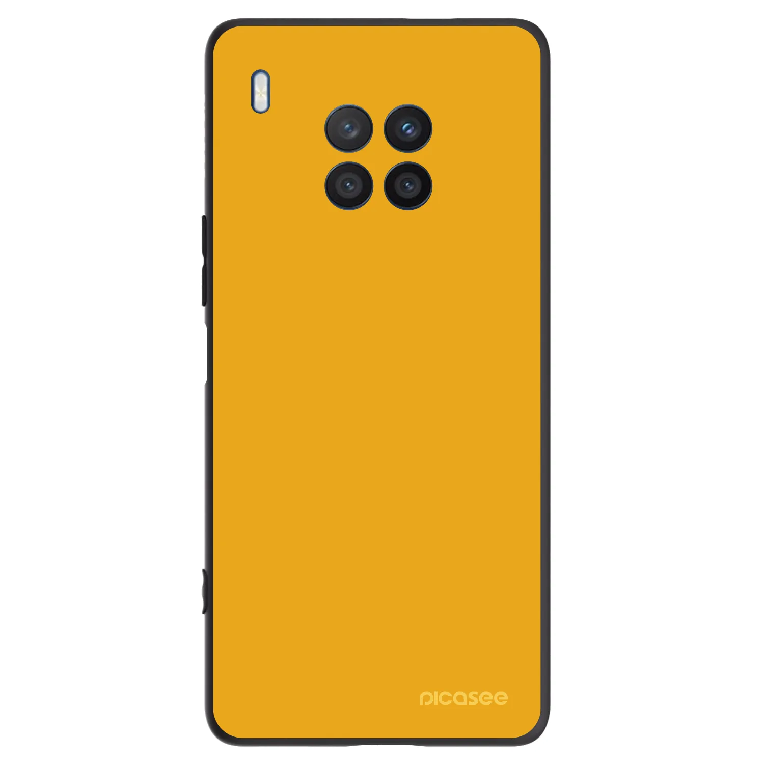 Picasee silikonowe czarne etui na Honor 50 Lite - Sun