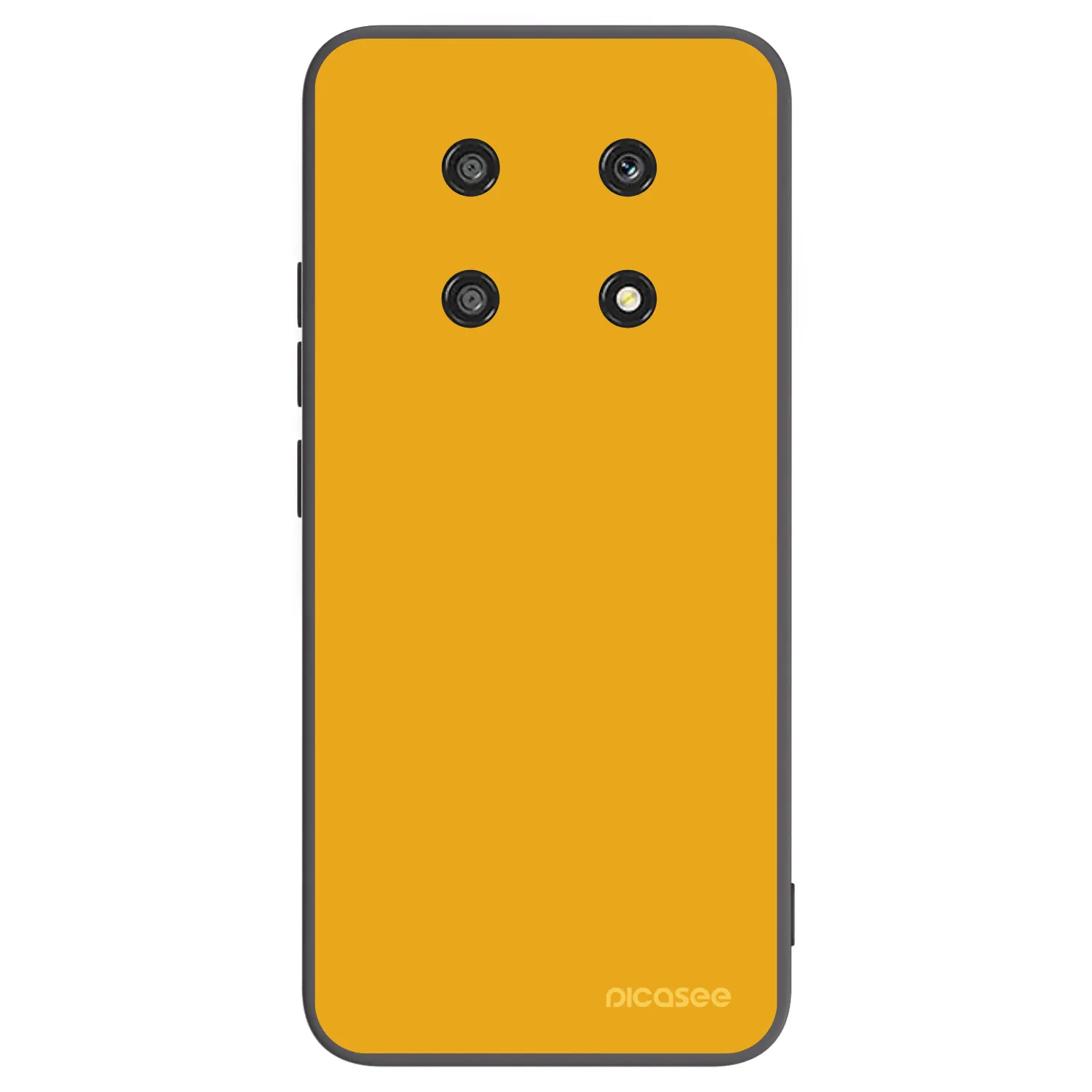 Picasee silikonowe czarne etui na Honor Magic4 Lite 5G - Sun