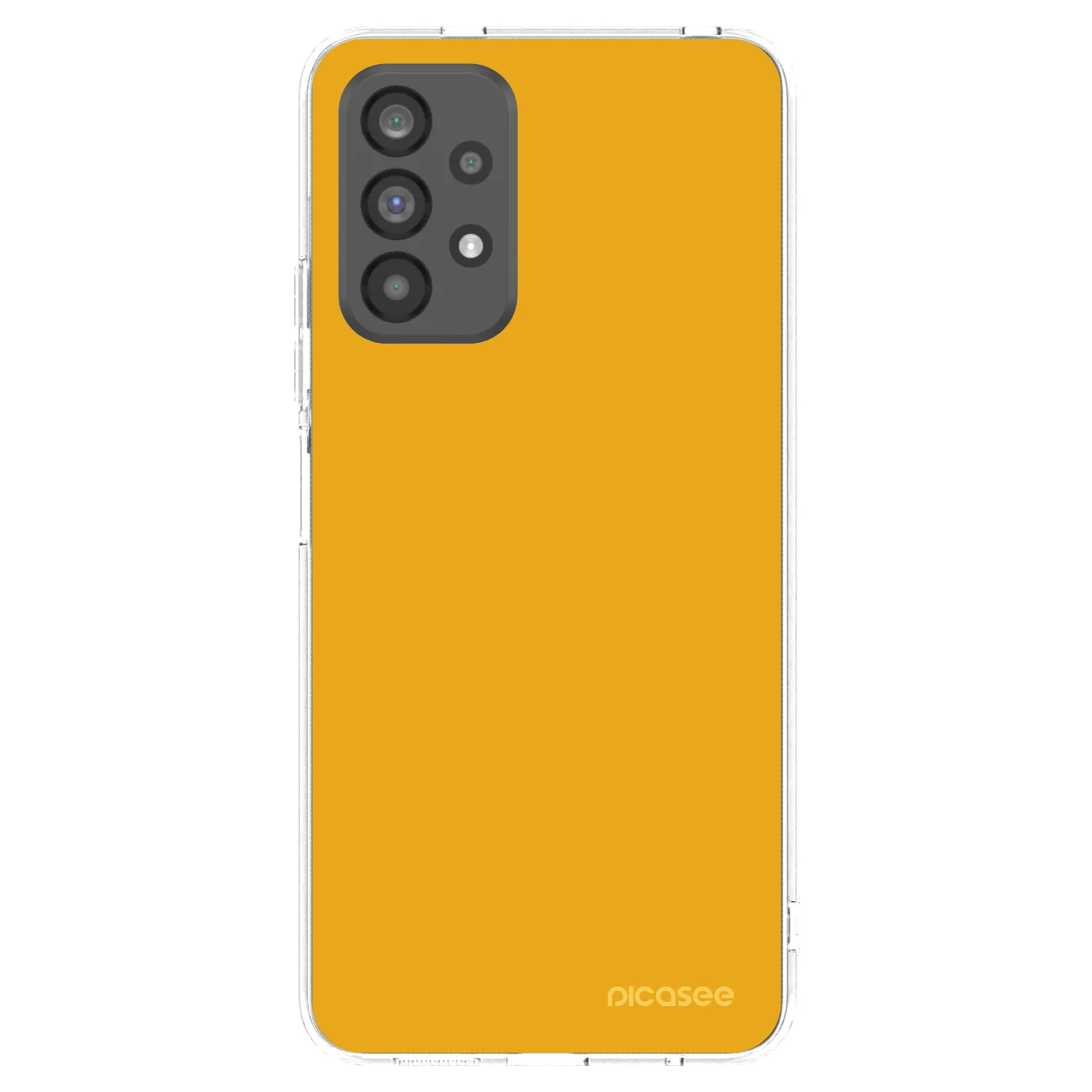 Picasee silikonowe przeźroczyste etui na Samsung Galaxy A73 5G - Sun