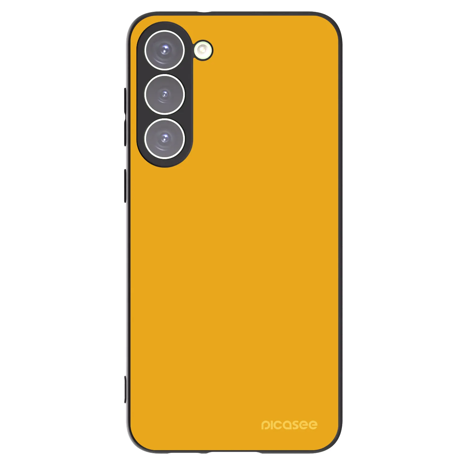 Picasee silikonowe czarne etui na Samsung Galaxy S23+ 5G - Sun
