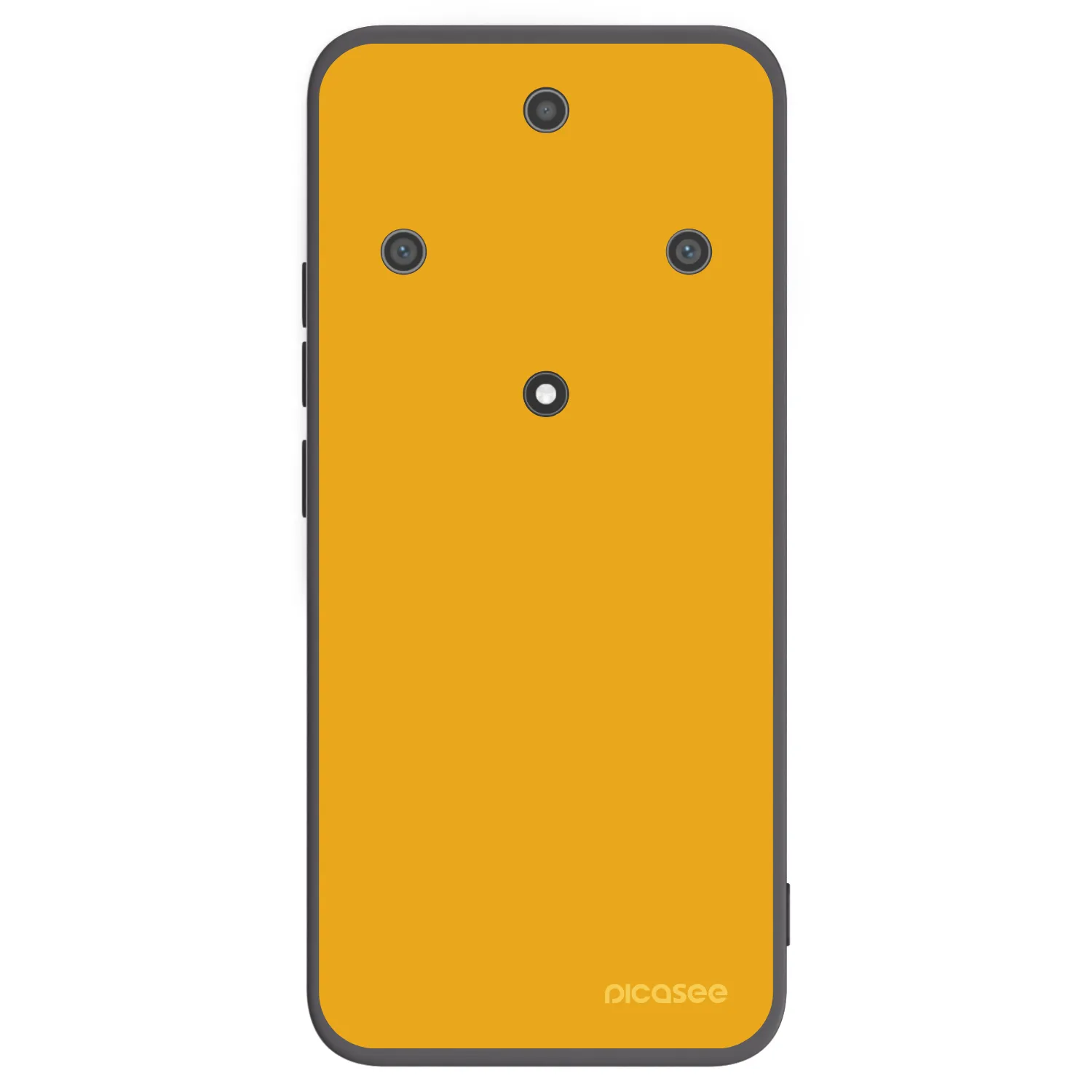 Picasee silikonowe czarne etui na Honor Magic5 Lite 5G - Sun