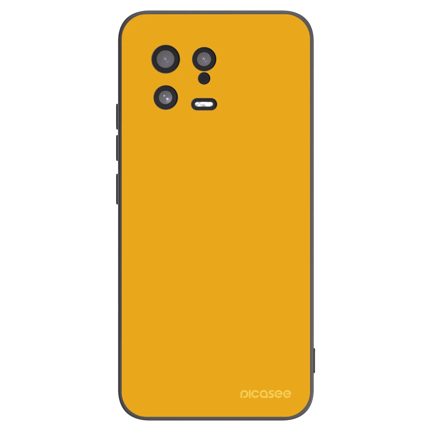 Picasee silikonowe czarne etui na Xiaomi 13 - Sun