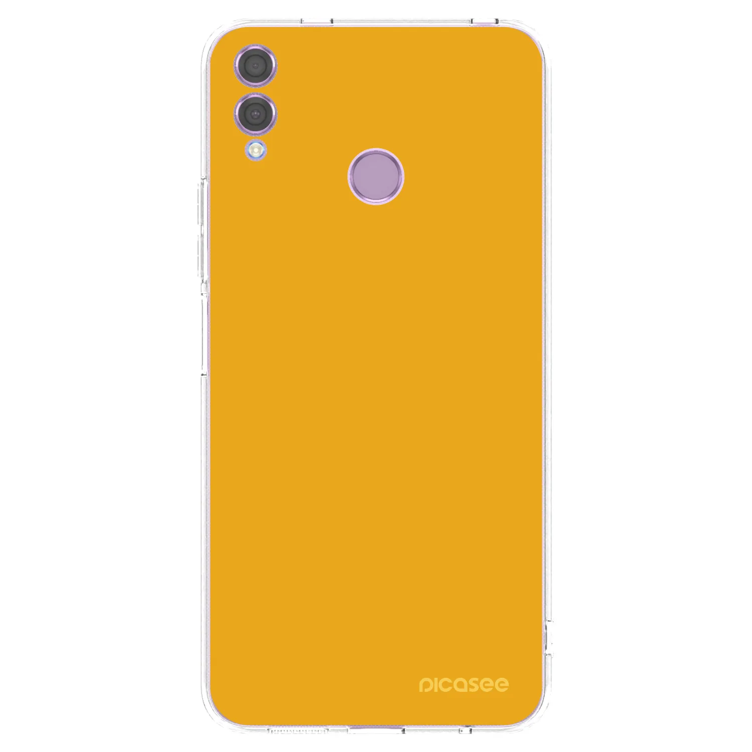 Picasee silikonowe przeźroczyste etui na Honor 8X - Sun
