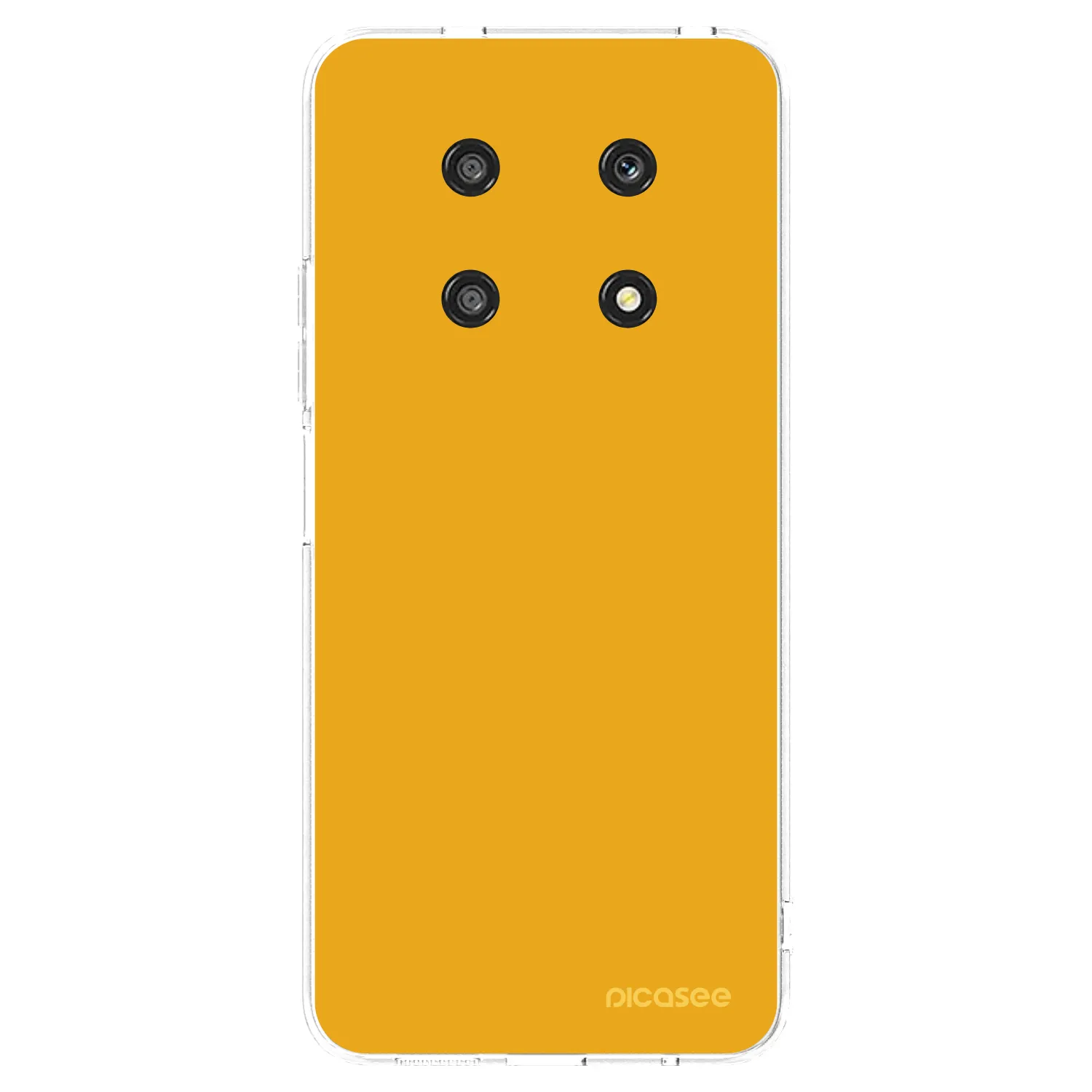 Picasee silikonowe przeźroczyste etui na Honor Magic4 Lite 5G - Sun