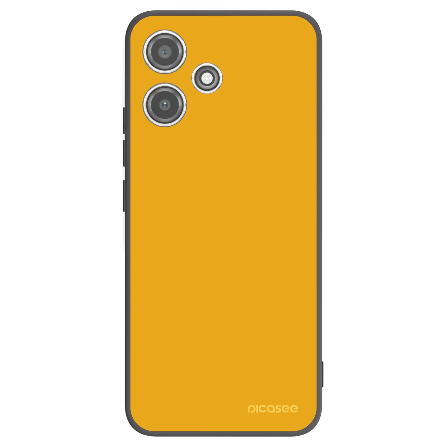 Picasee silikonowe czarne etui na Xiaomi Redmi 12 5G - Sun