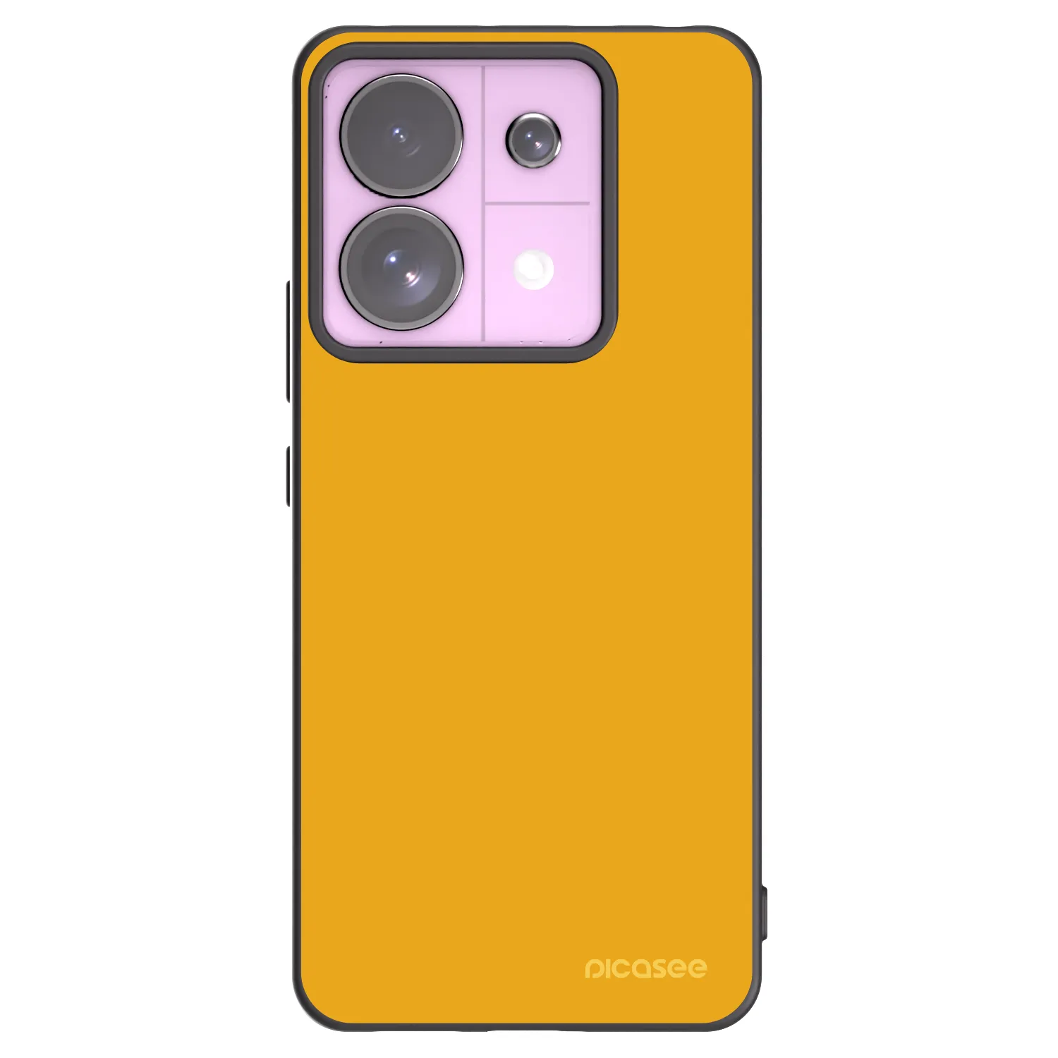 Picasee silikonowe czarne etui na Xiaomi Redmi Note 13 Pro 5G - Sun