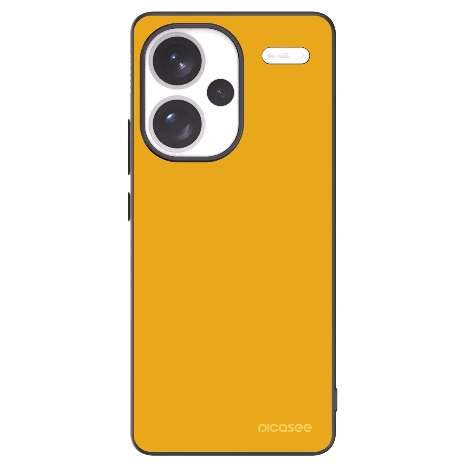 Picasee silikonowe czarne etui na Xiaomi Redmi Note 13 Pro+ 5G - Sun