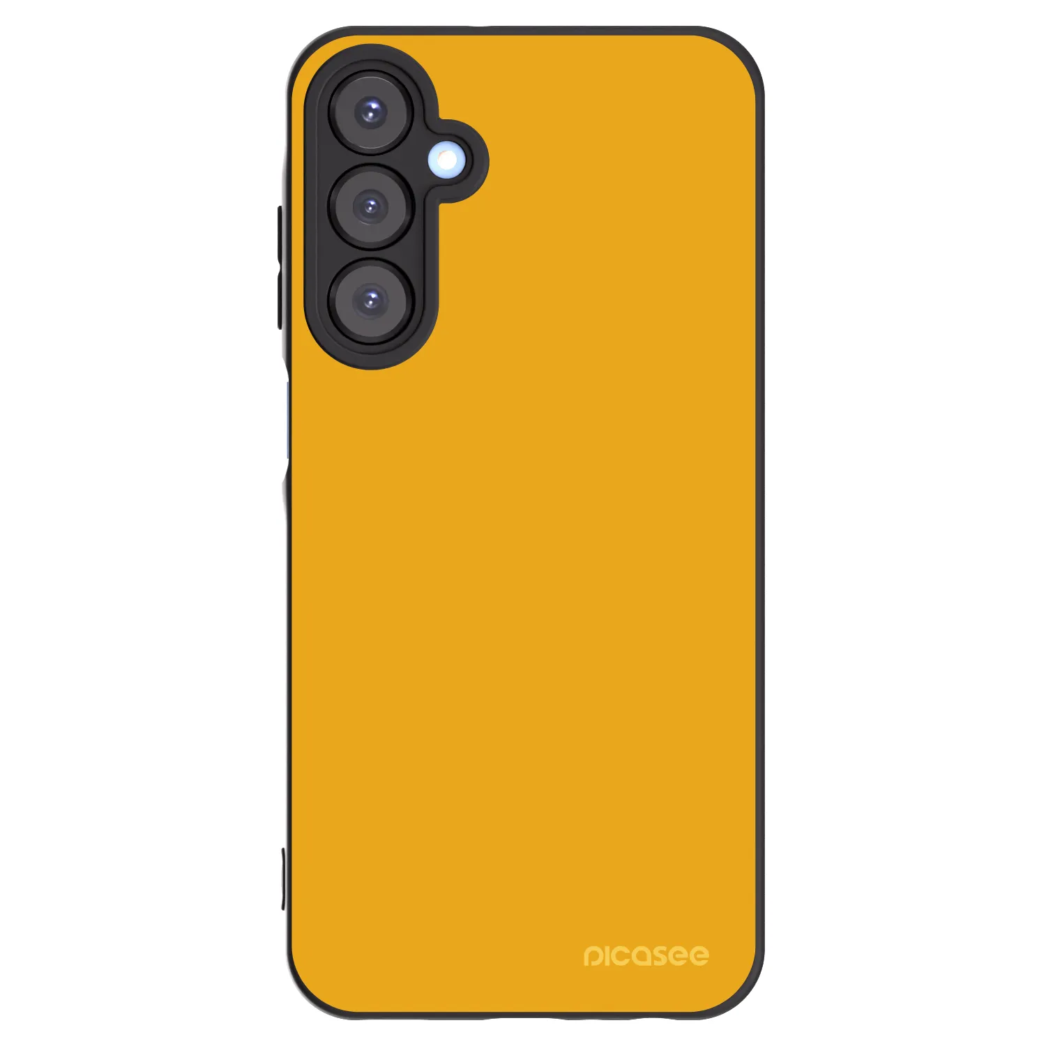 Picasee silikonowe czarne etui na Samsung Galaxy A25 A256B 5G - Sun