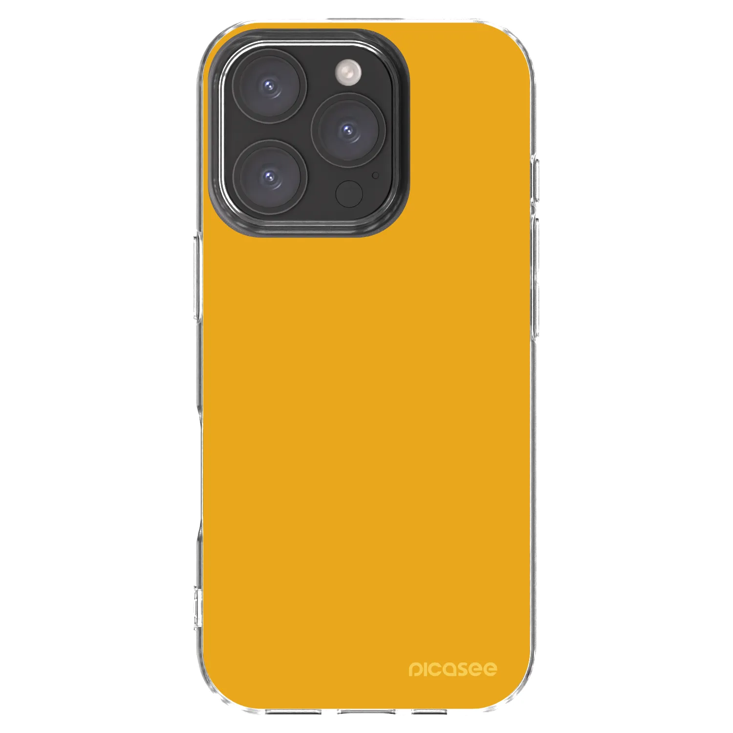 Picasee silikonowe przeźroczyste etui na Apple iPhone 16 Pro - Sun