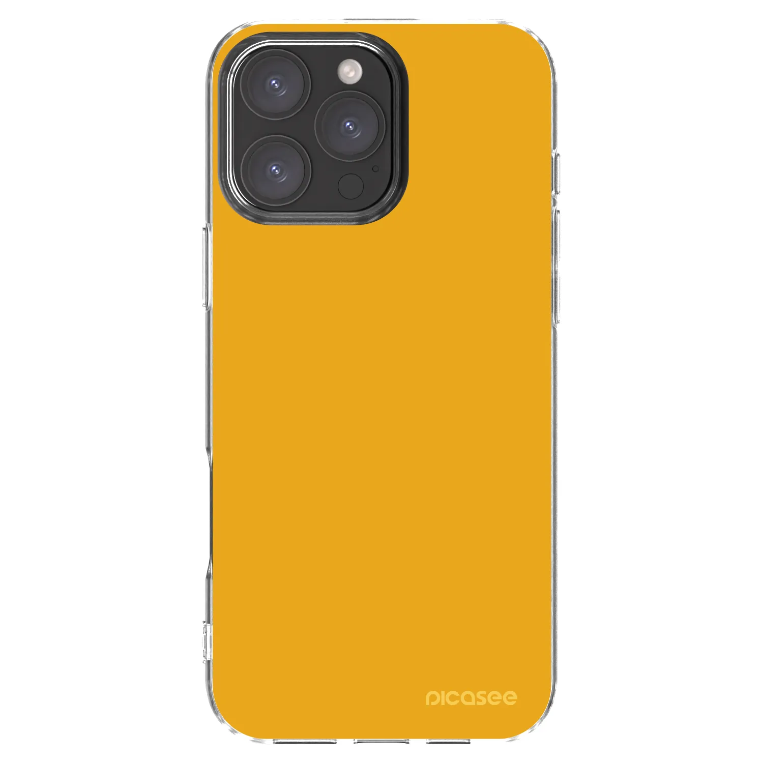 Picasee silikonowe przeźroczyste etui na Apple iPhone 16 Pro Max - Sun