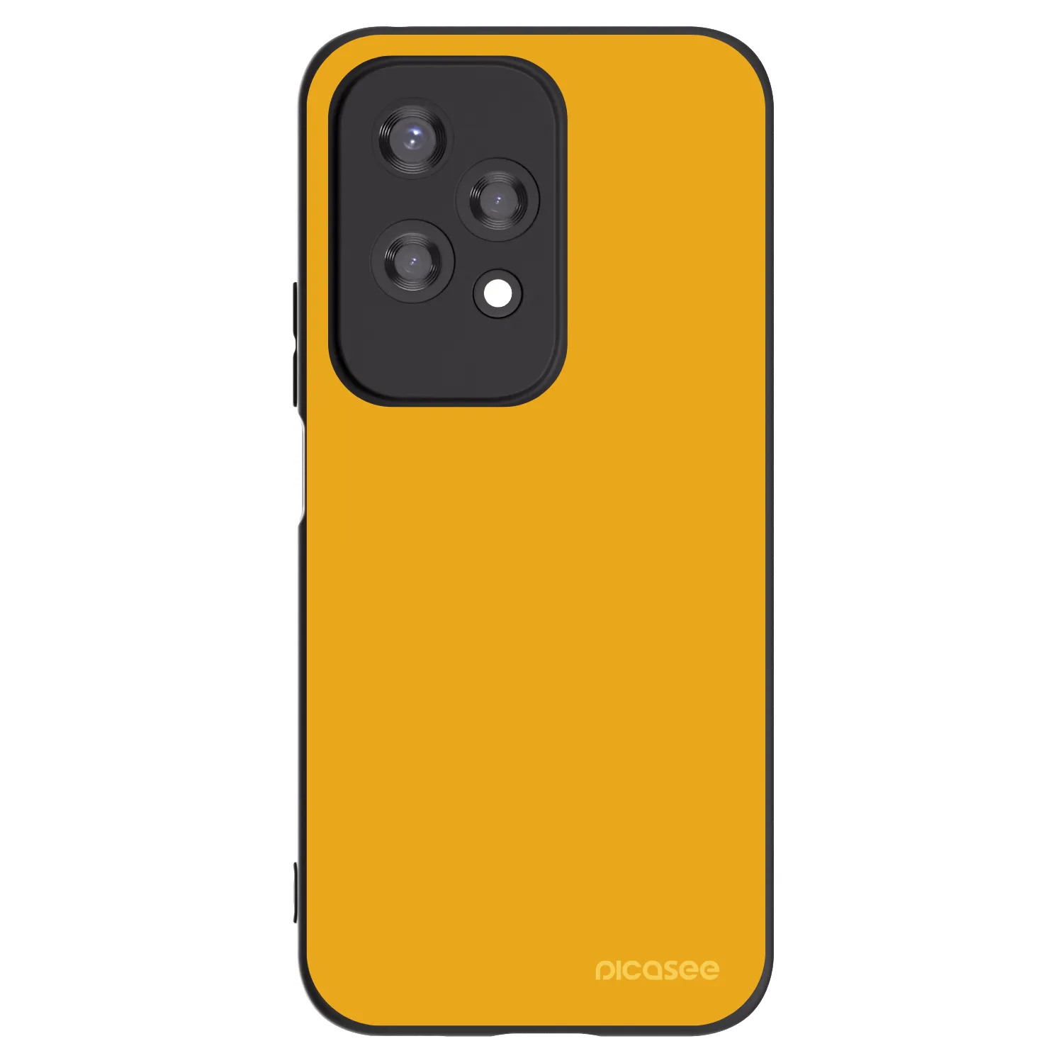 Picasee silikonowe czarne etui na Honor 200 Lite - Sun