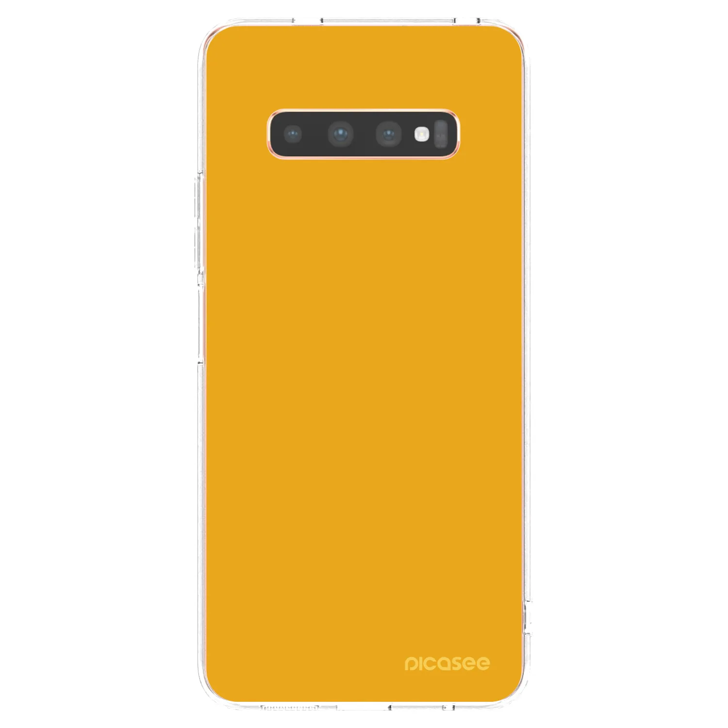 Picasee silikonowe przeźroczyste etui na Samsung Galaxy S10 Plus G975 - Sun