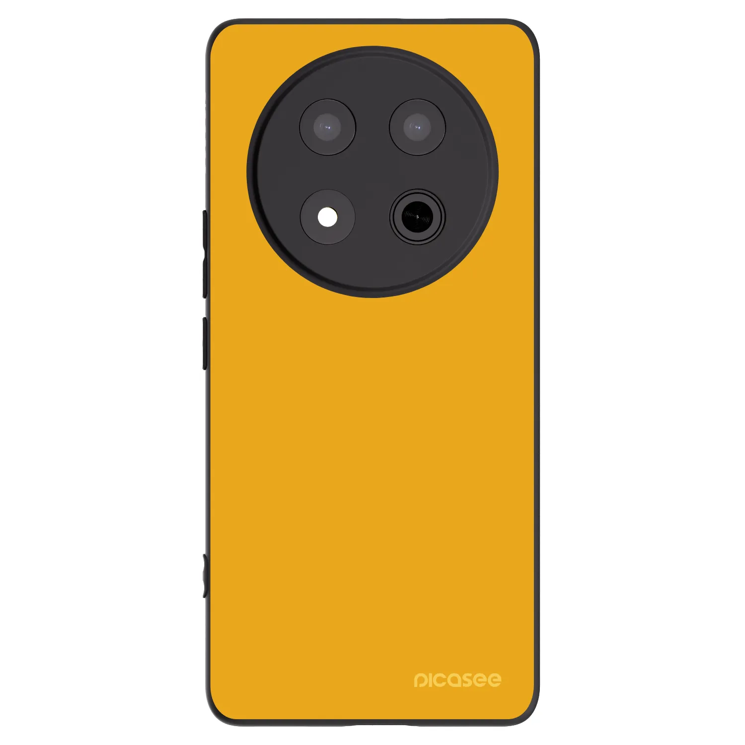 Picasee silikonowe czarne etui na Honor Magic7 Lite 5G - Sun