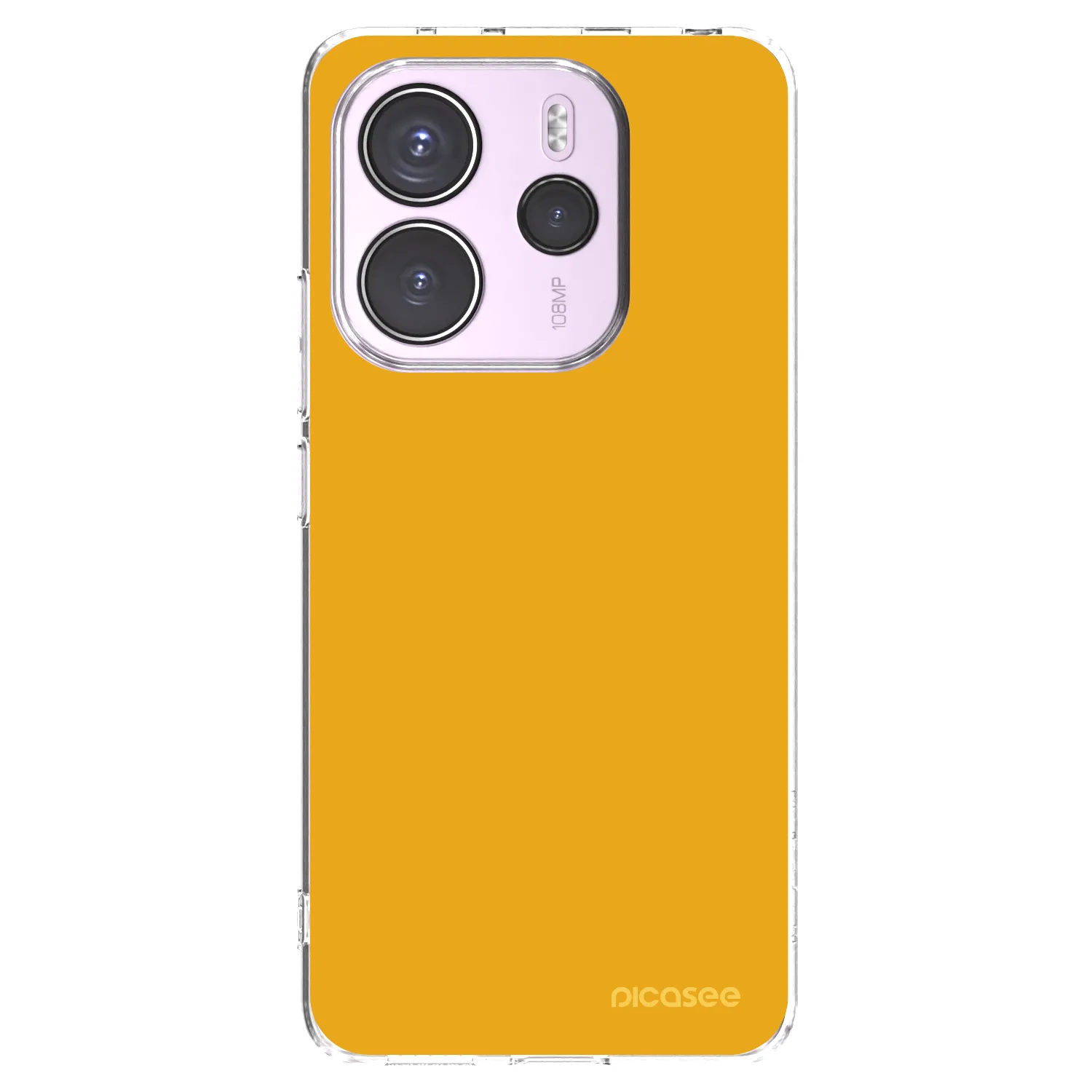Picasee silikonowe przeźroczyste etui na Xiaomi Redmi Note 14 4G - Sun