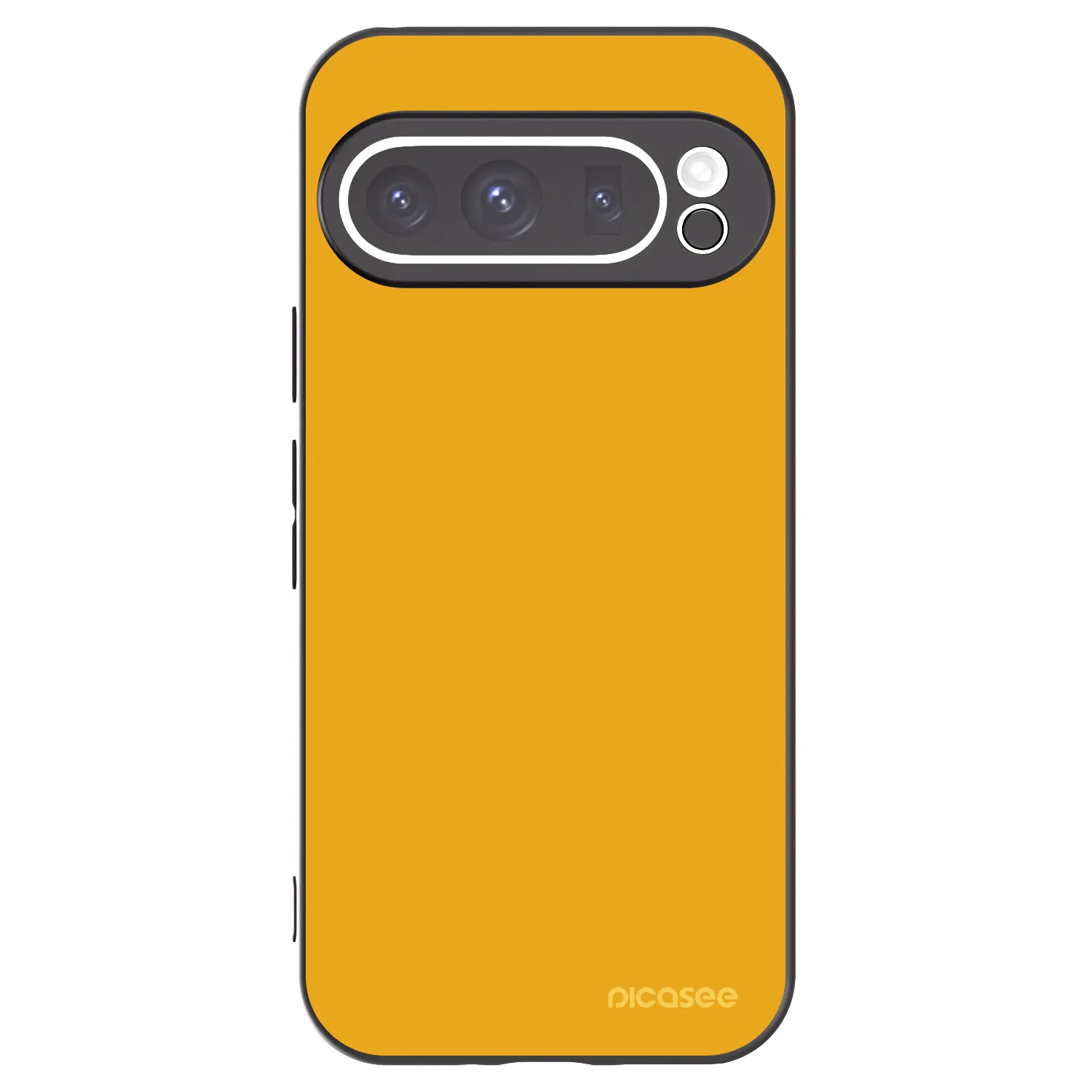 Picasee silikonowe czarne etui na Google Pixel 9 Pro - Sun