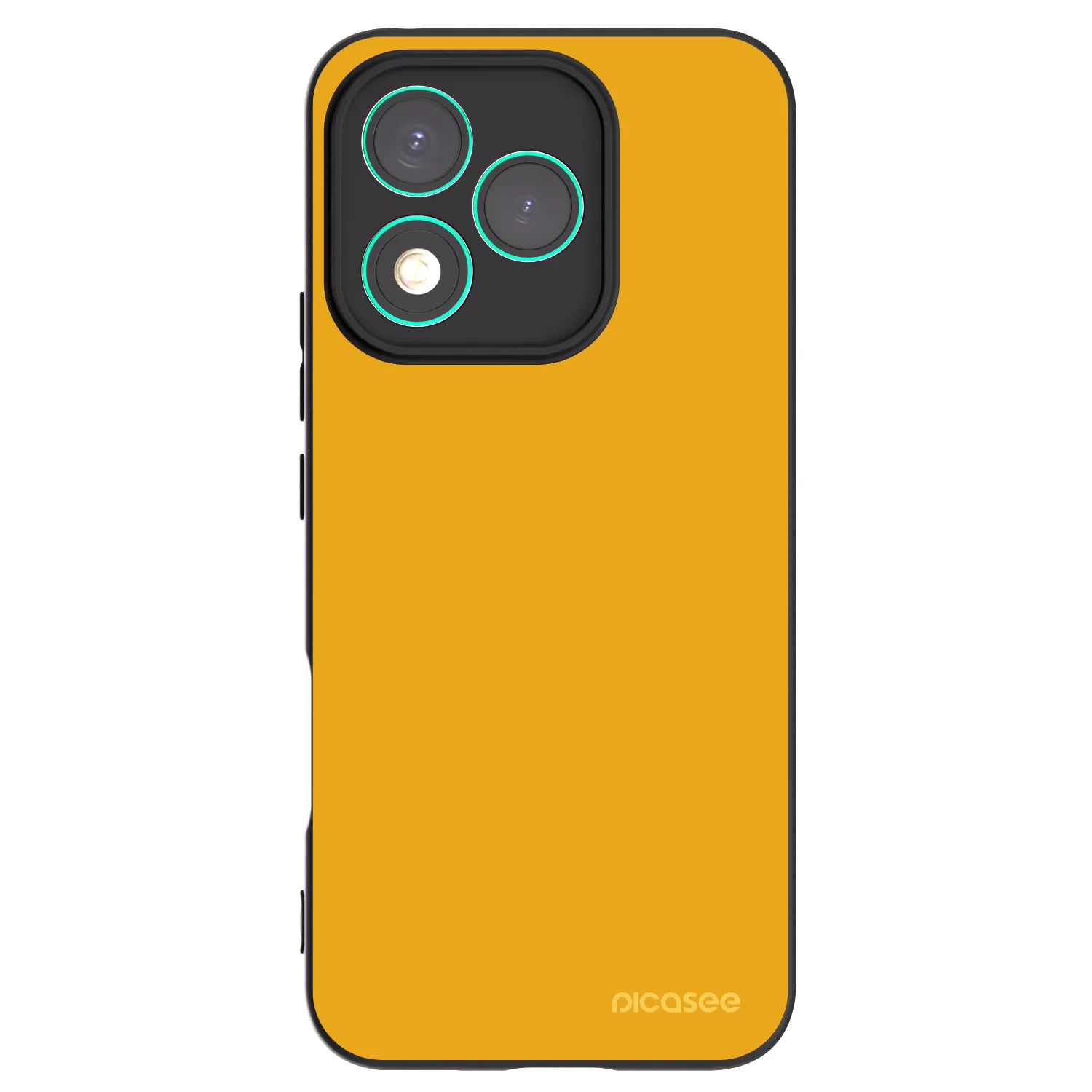 Picasee silikonowe czarne etui na Honor 400 Lite 5G - Sun