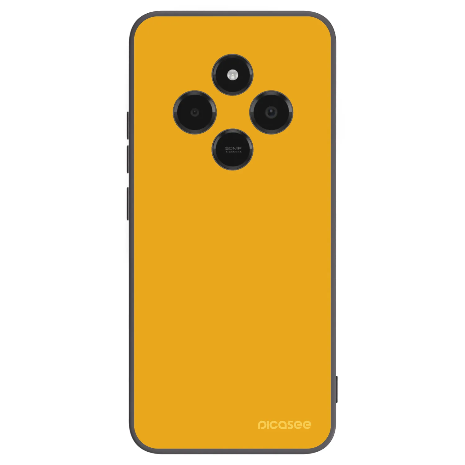 Picasee silikonowe czarne etui na Xiaomi Poco C75 - Sun