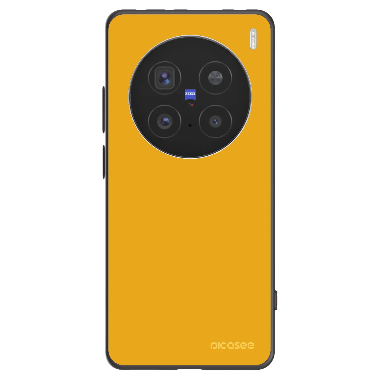 Picasee silikonowe czarne etui na Vivo X200 Pro - Sun