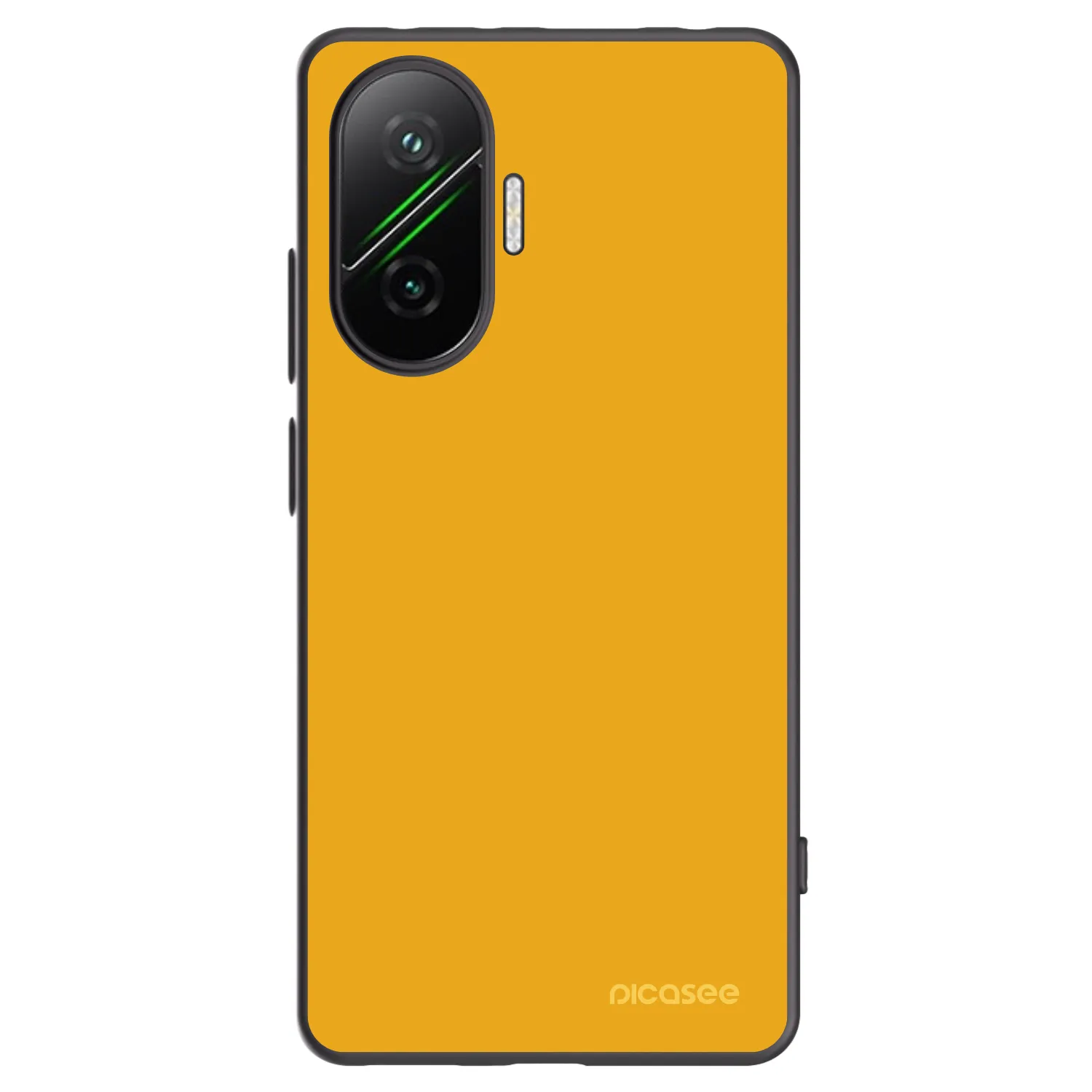 Picasee silikonowe czarne etui na Xiaomi Poco F7 5G - Sun