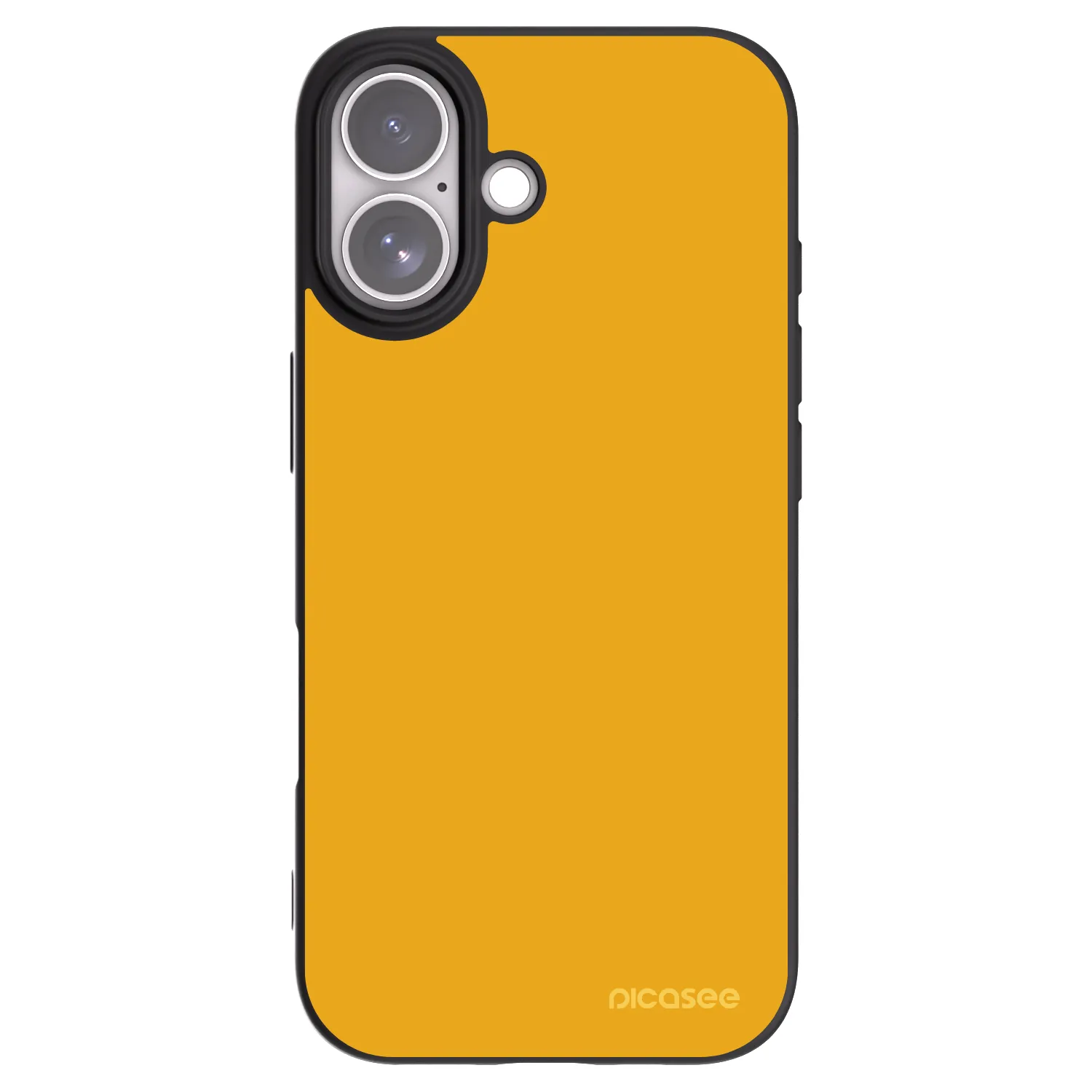 Picasee silikonowe czarne etui na Apple iPhone 17 - Sun