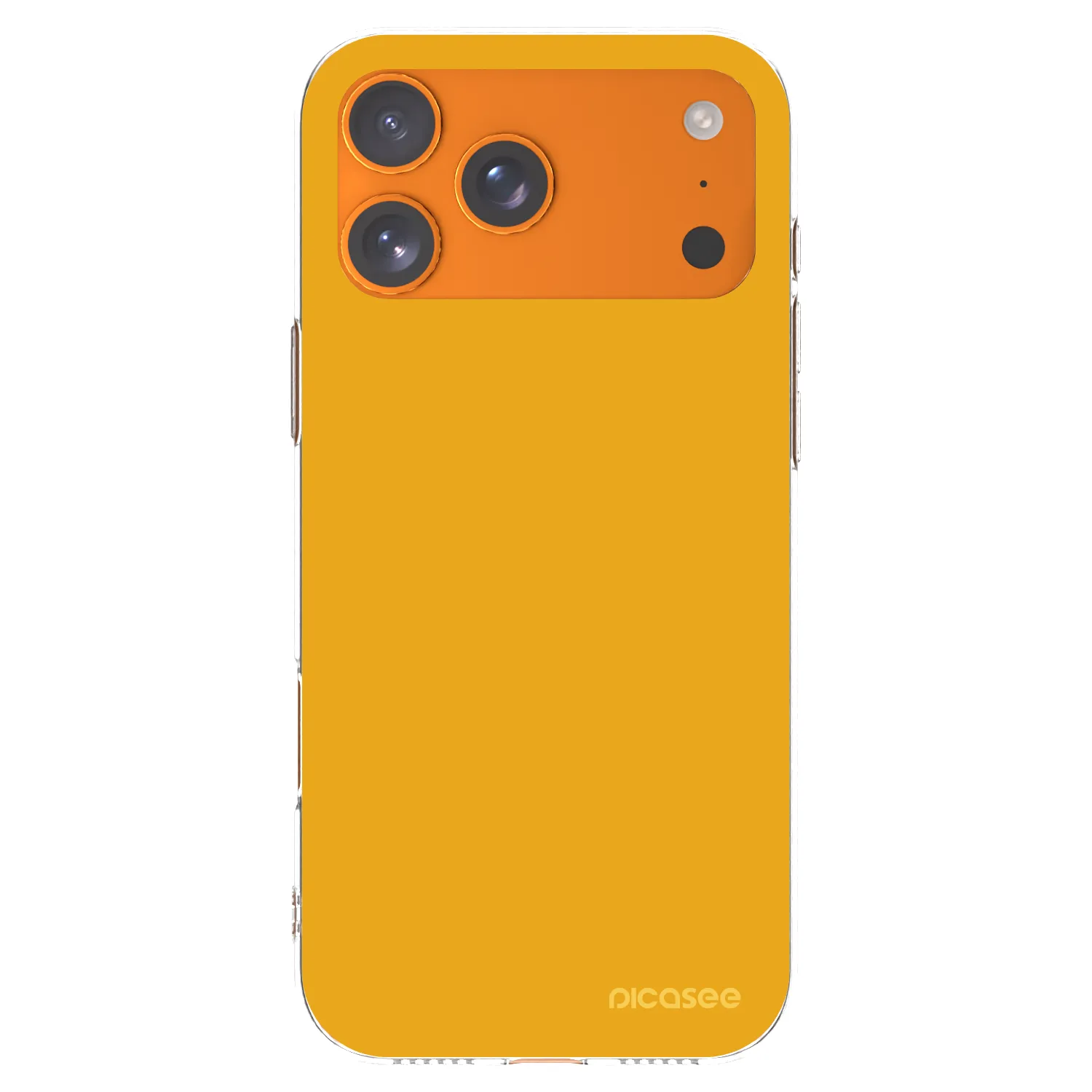 Picasee silikonowe przeźroczyste etui na Apple iPhone 17 Pro Max - Sun