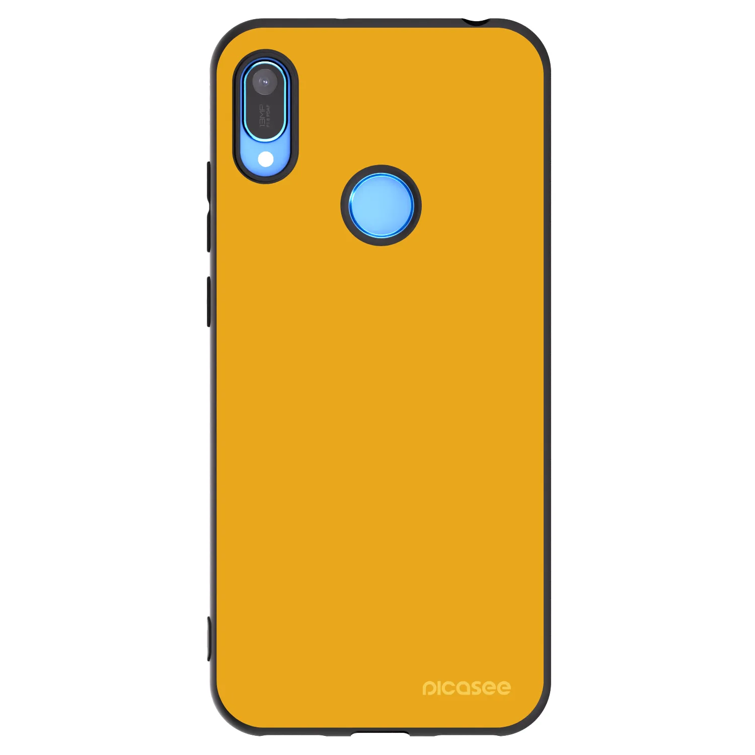 Picasee silikonowe czarne etui na Huawei Y6 2019 - Sun
