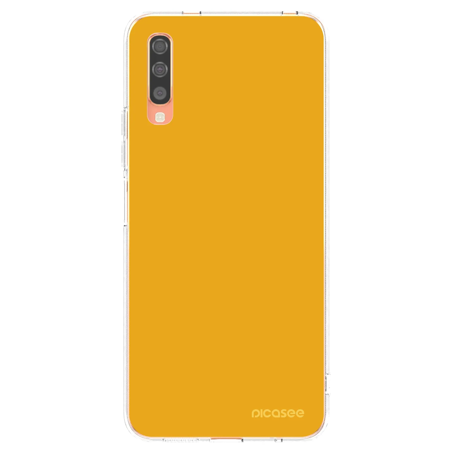 Picasee silikonowe przeźroczyste etui na Samsung Galaxy A70 A705F - Sun