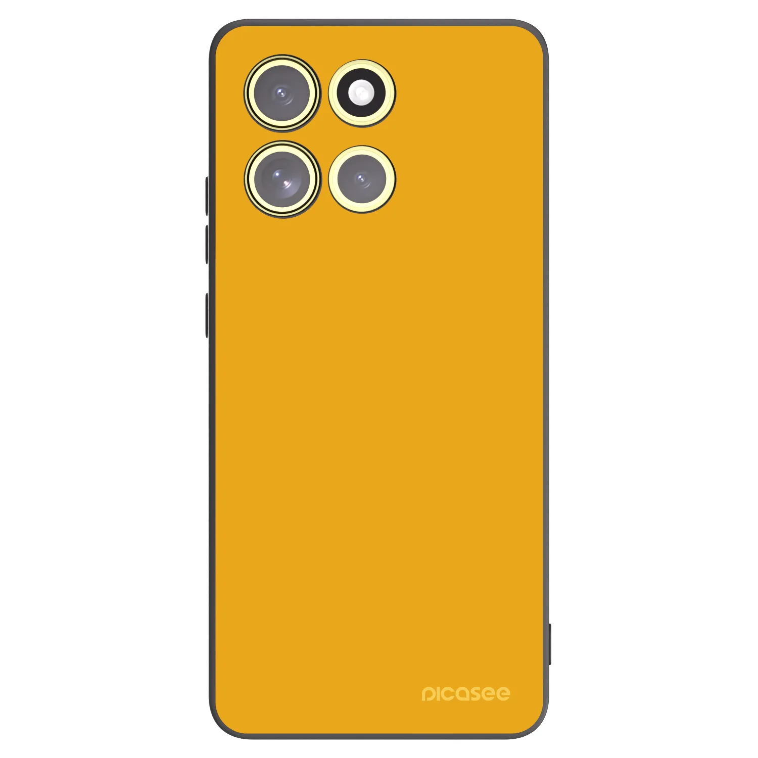 Picasee silikonowe czarne etui na Motorola Moto G86 5G - Sun