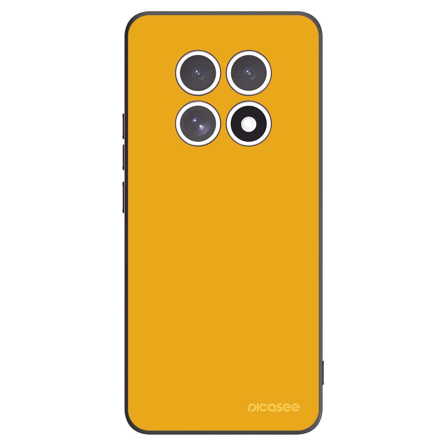 Picasee silikonowe czarne etui na Xiaomi Redmi Note 15 4G - Sun