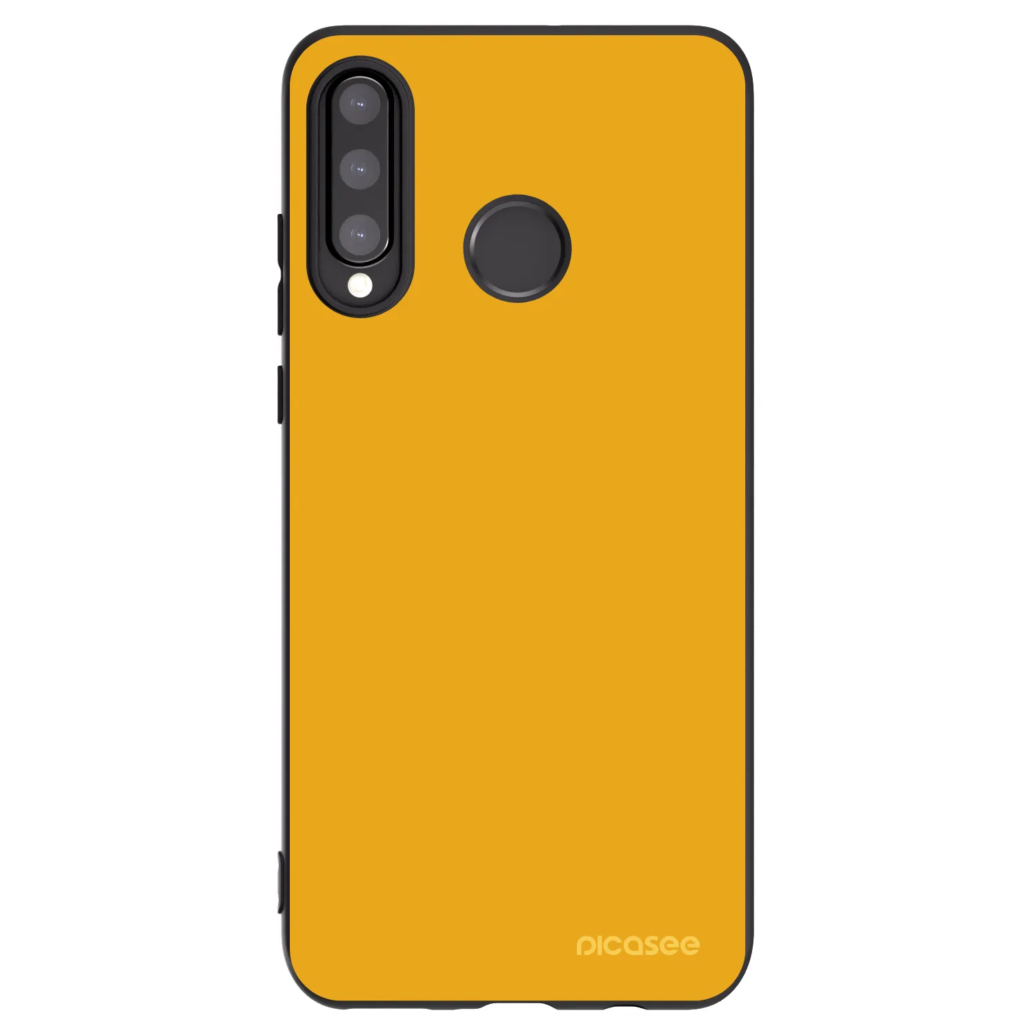 Picasee silikonowe czarne etui na Huawei P30 Lite - Sun