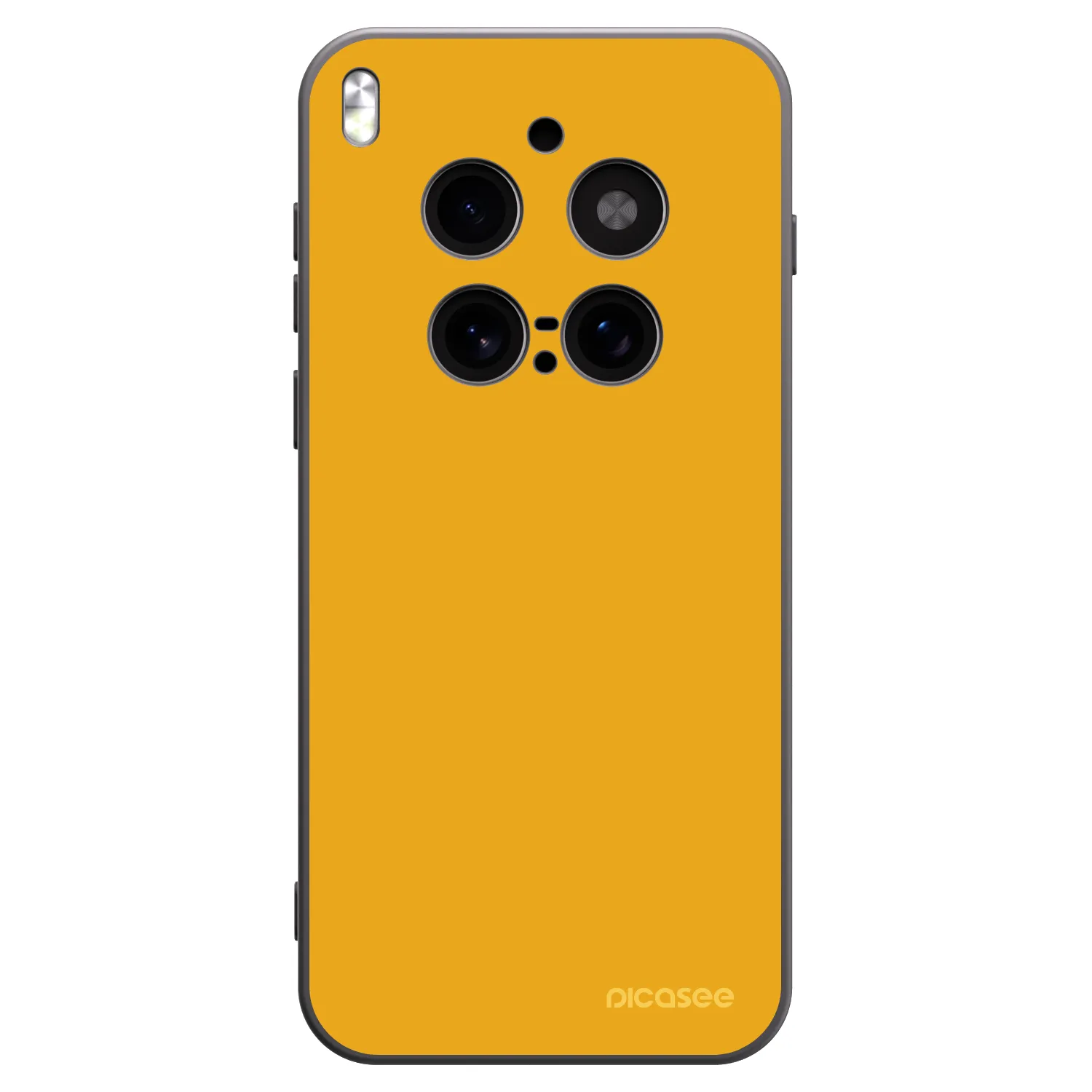 Picasee silikonowe czarne etui na Vivo X300 Pro - Sun