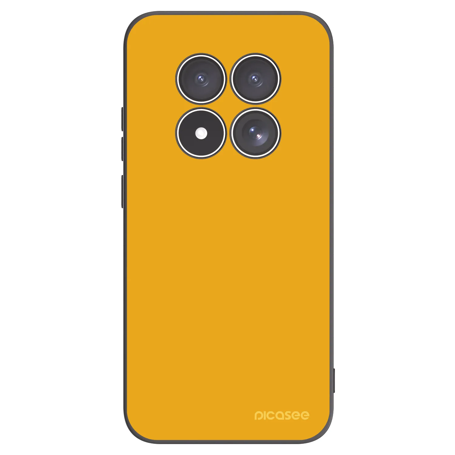 Picasee silikonowe czarne etui na Xiaomi Redmi Note 15 Pro 5G - Sun