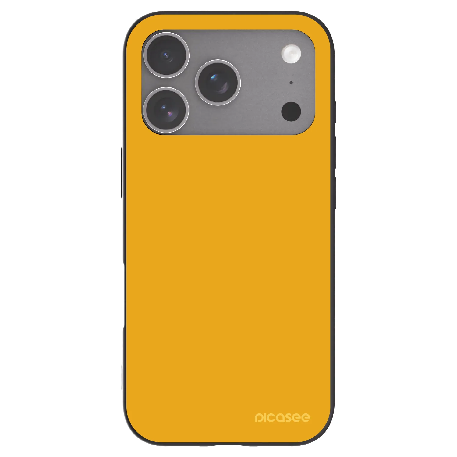 Picasee silikonowe czarne etui na Apple iPhone 18 Pro - Sun