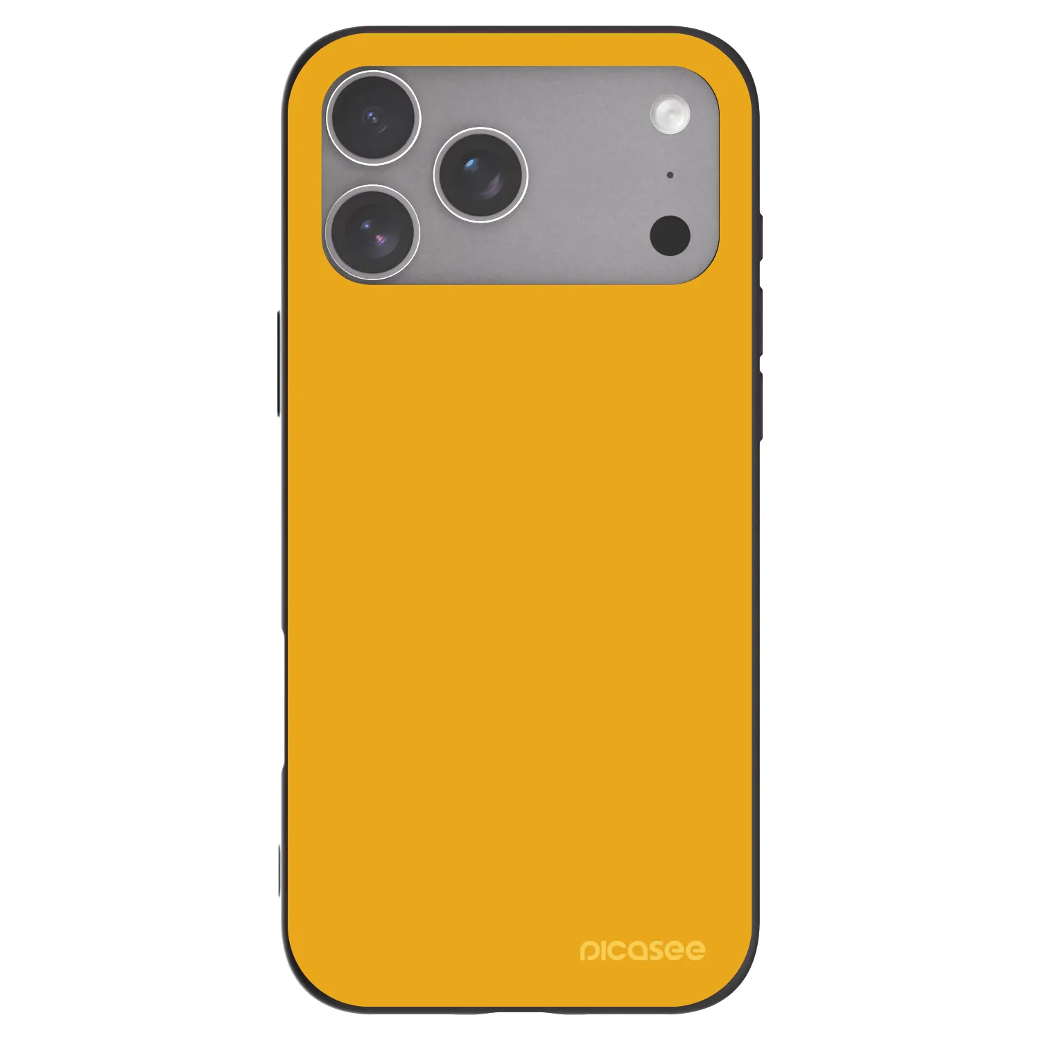 Picasee silikonowe czarne etui na Apple iPhone 18 Pro Max - Sun