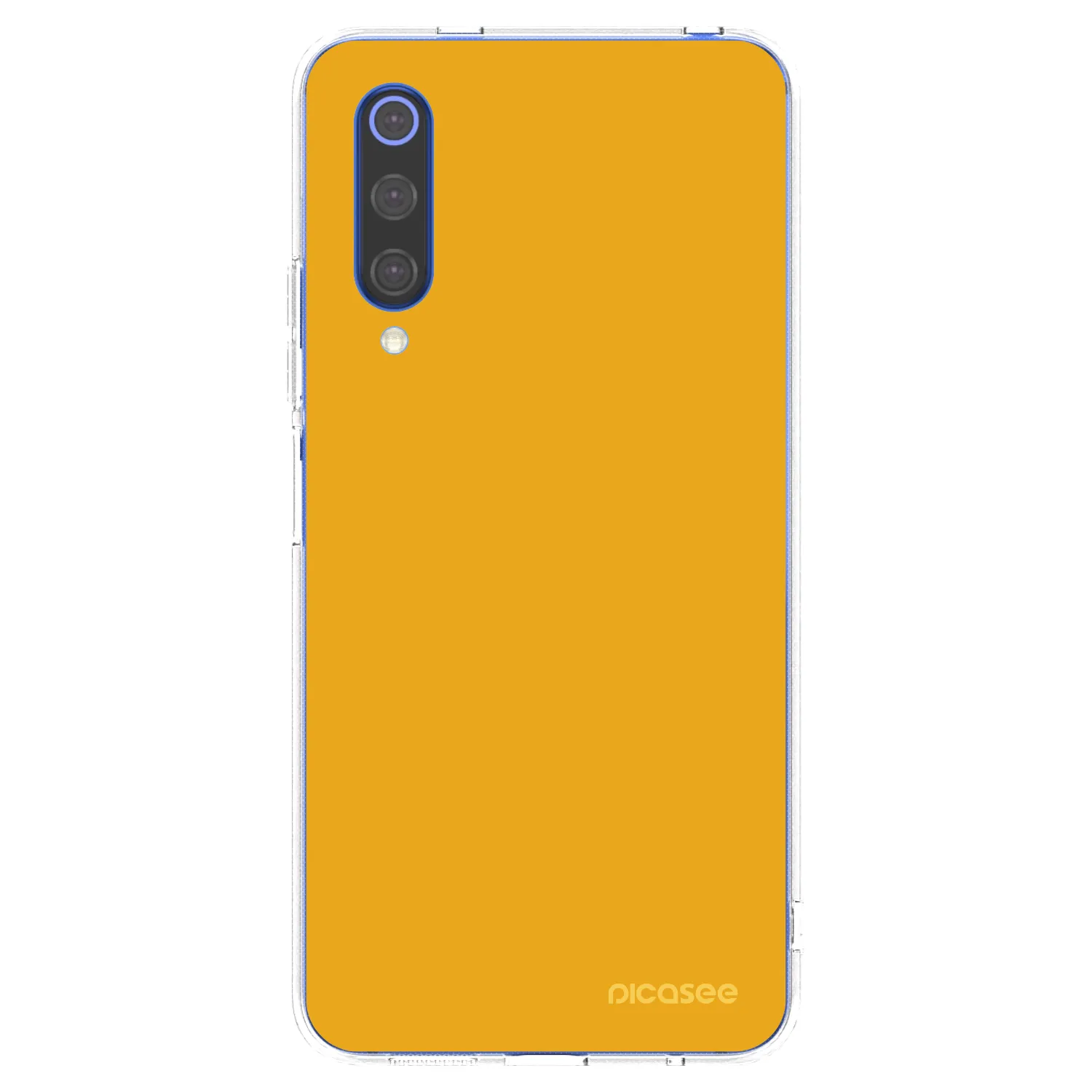 Picasee silikonowe przeźroczyste etui na Xiaomi Mi 9 SE - Sun