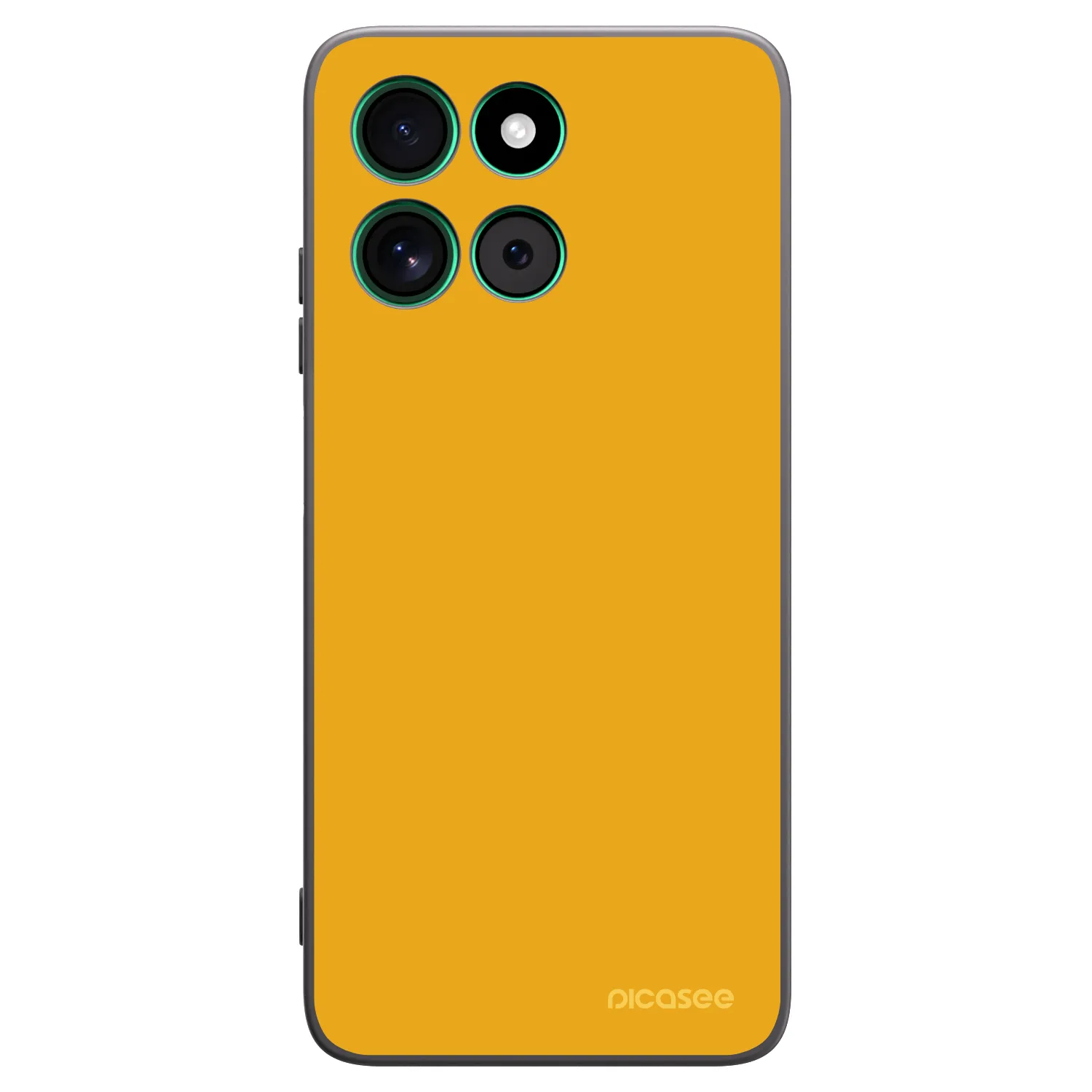 Picasee silikonowe czarne etui na Motorola Moto G57 Power - Sun